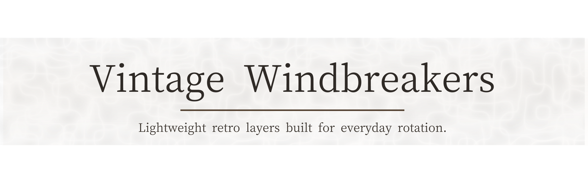 Vintage Windbreakers