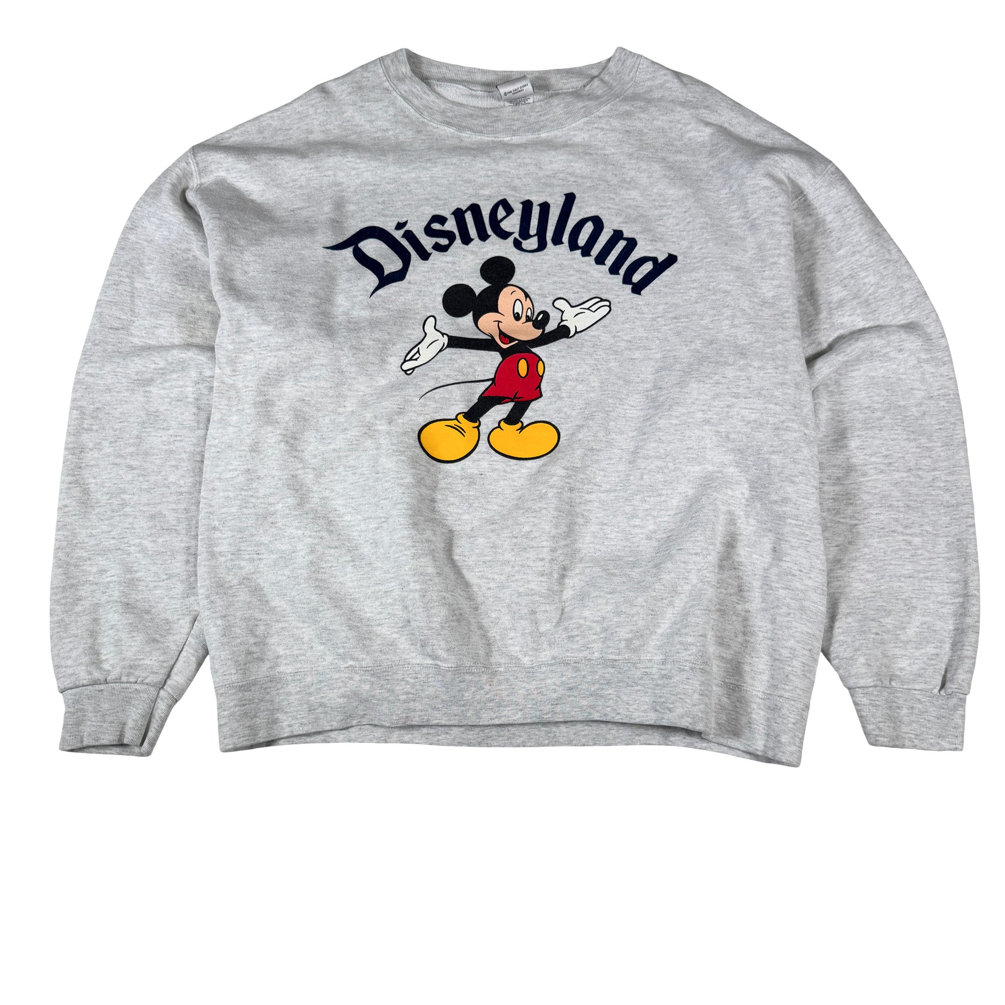 Disney Made in USA AOP Disneyland Mickey Mouse Sweatshirt L