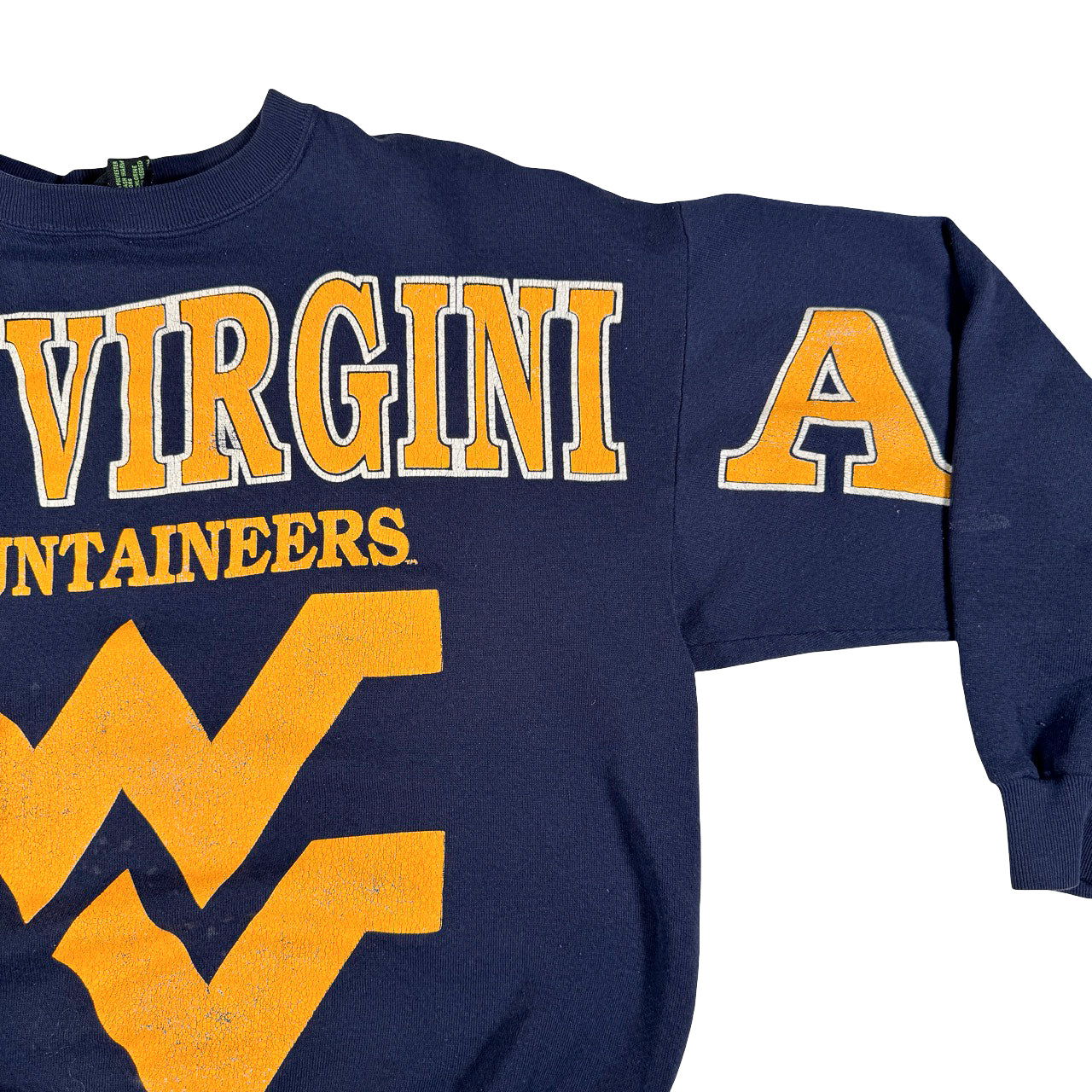 Vintage West Virginia Mountaineers Vintage Sweatshirt L