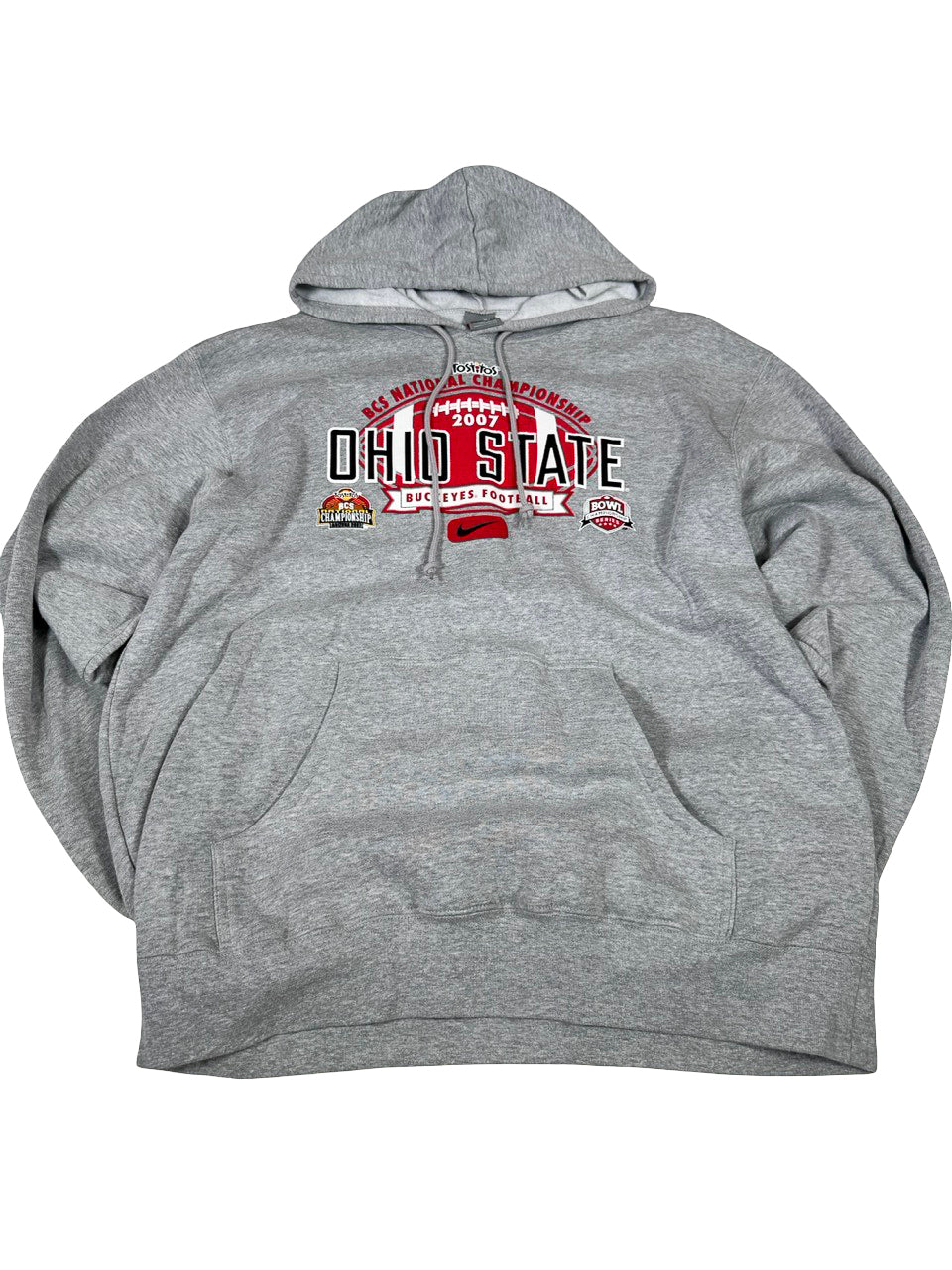 Nike Ohio State BCS Championship Hoodie — 2007 National Champions XL