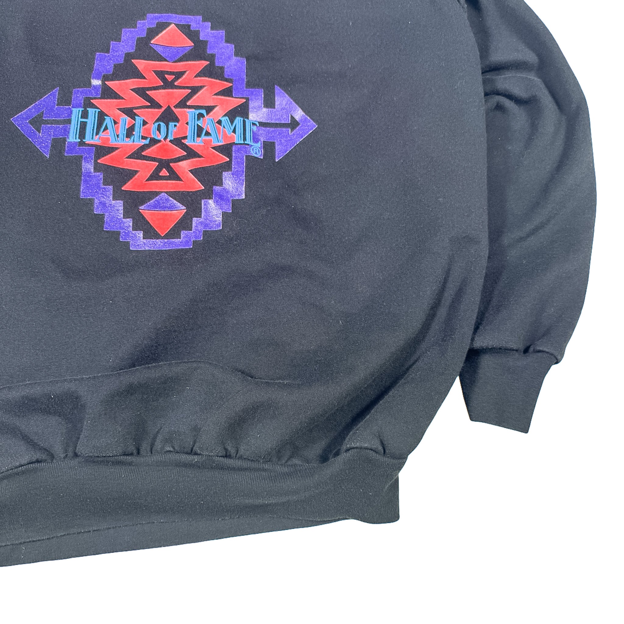 Sport Hall of Fame Black Crewneck Sweatshirt - L