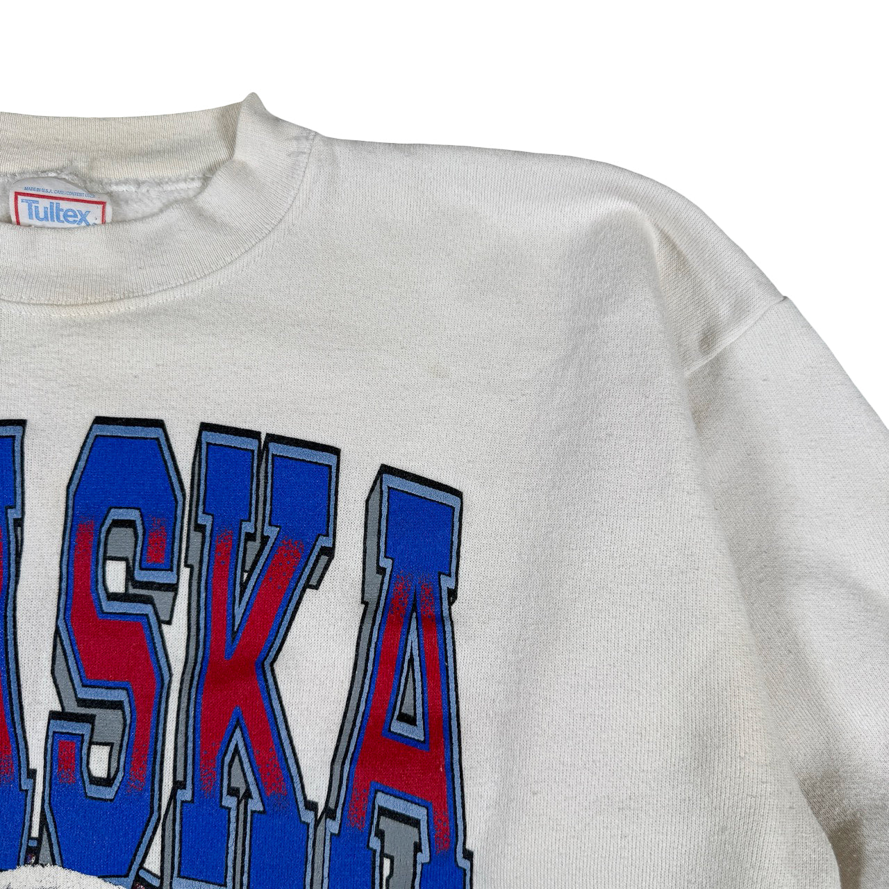 Tultex Alaska Polar Bear Vintage Sweatshirt XL