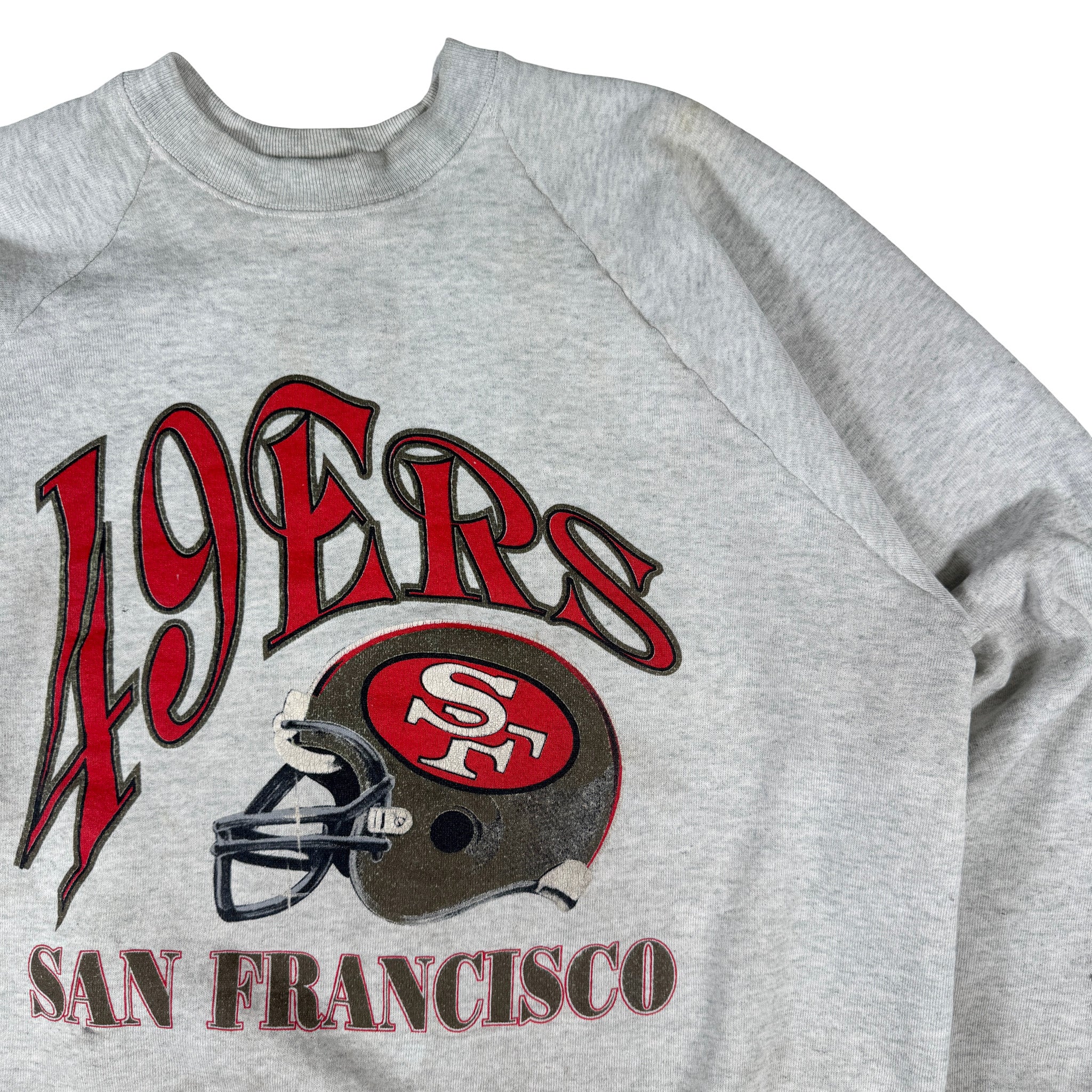 Fruit of the Loom Single Stitch Made in USA 49ers Sweatshirt XL