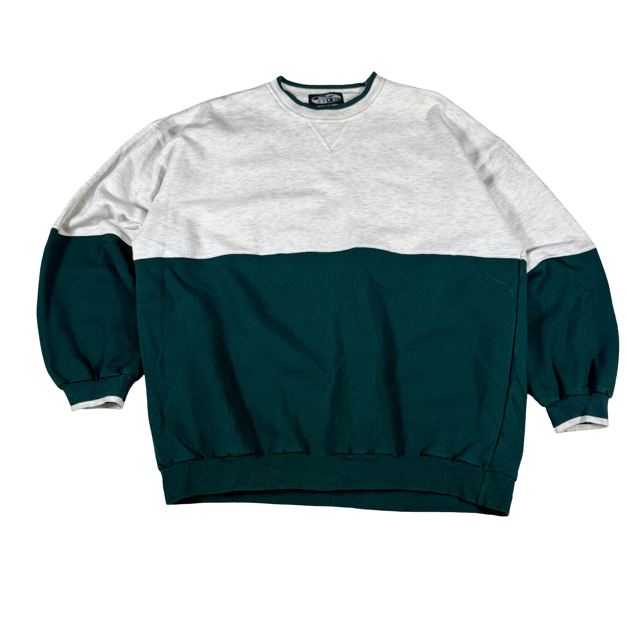 EZ Gear Single Stitch Two Tone Crewneck Sweatshirt