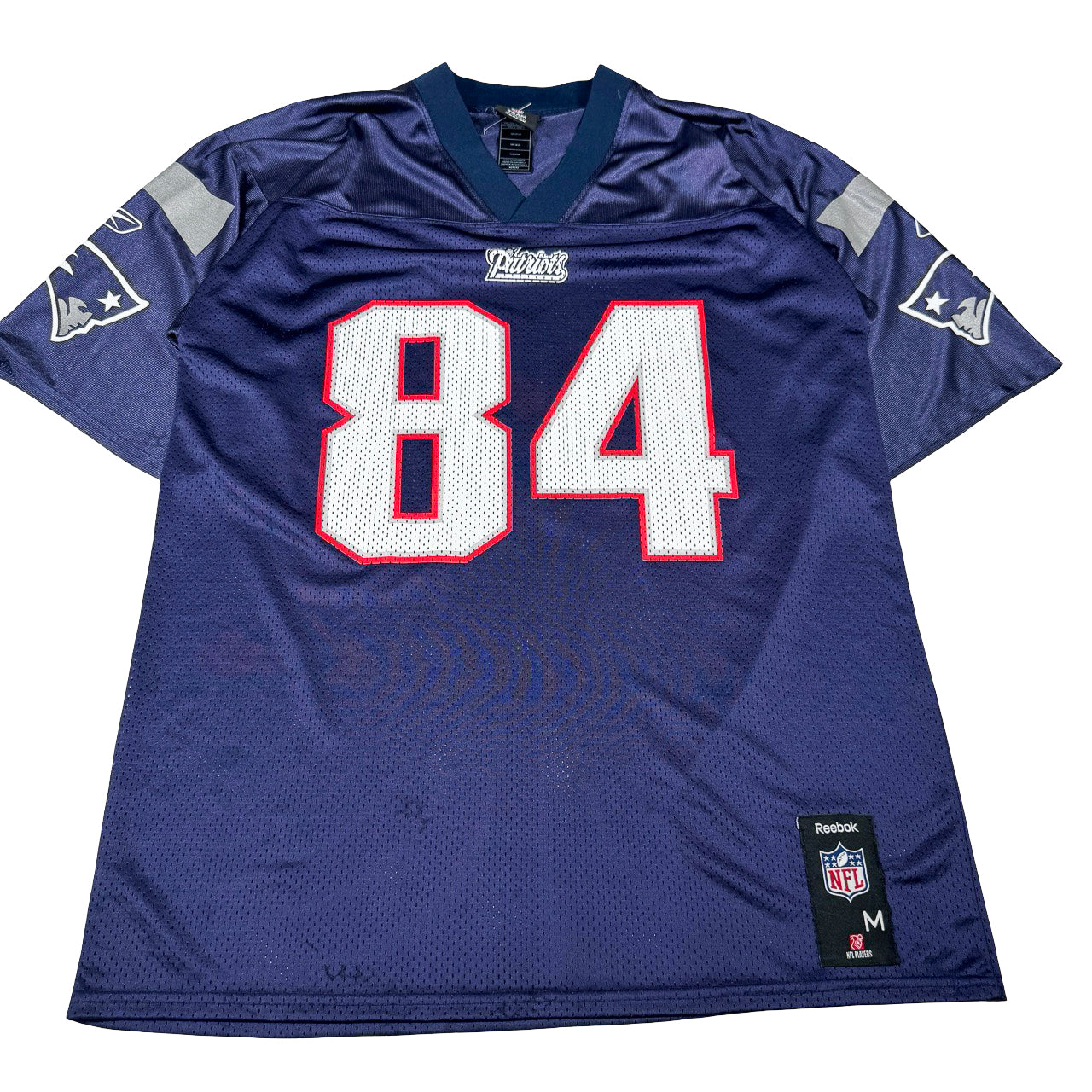NFL New England Patriots Jersey #84 Branch Navy Size M