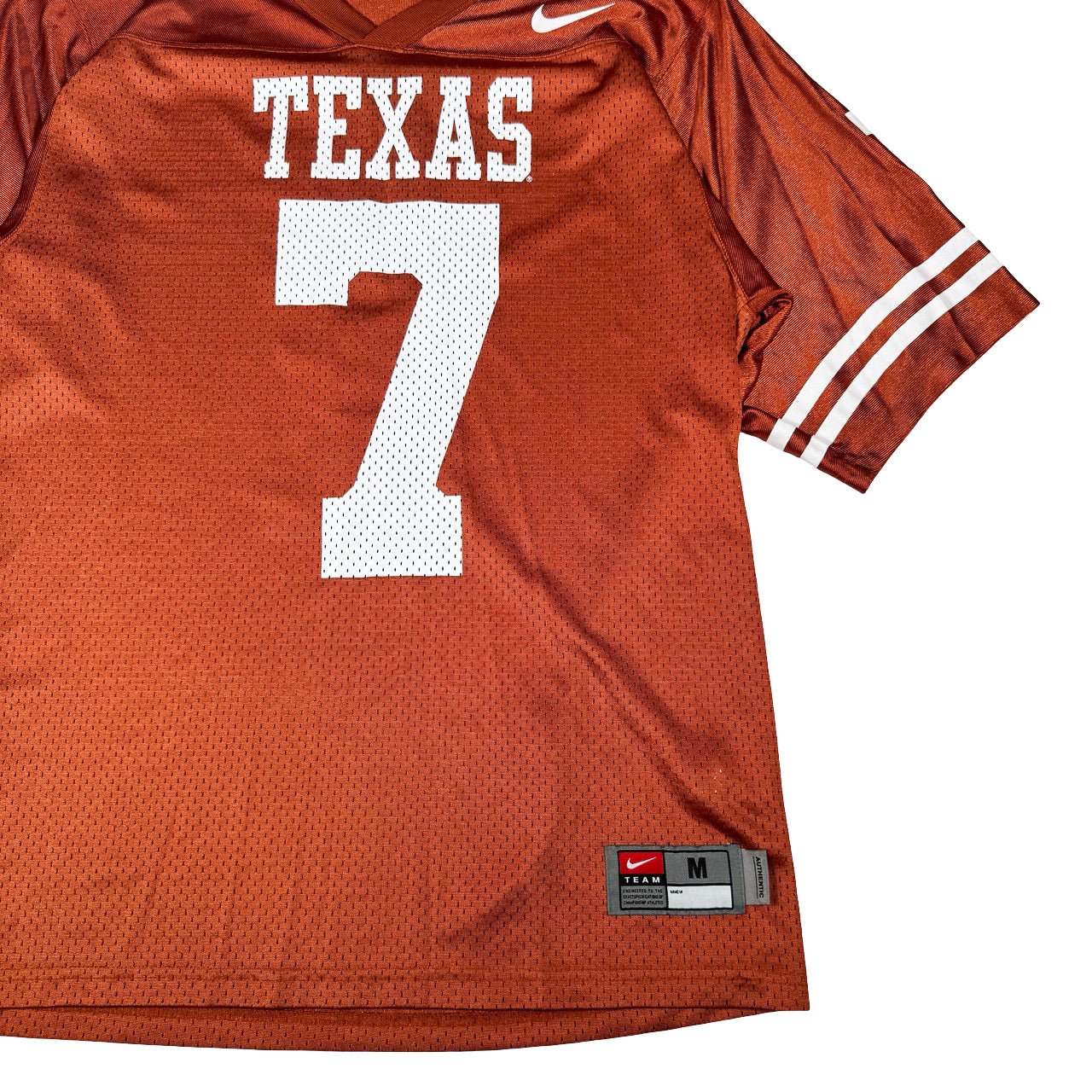 Texas Jersey #7 Texas A&M Orange Jersey Size M