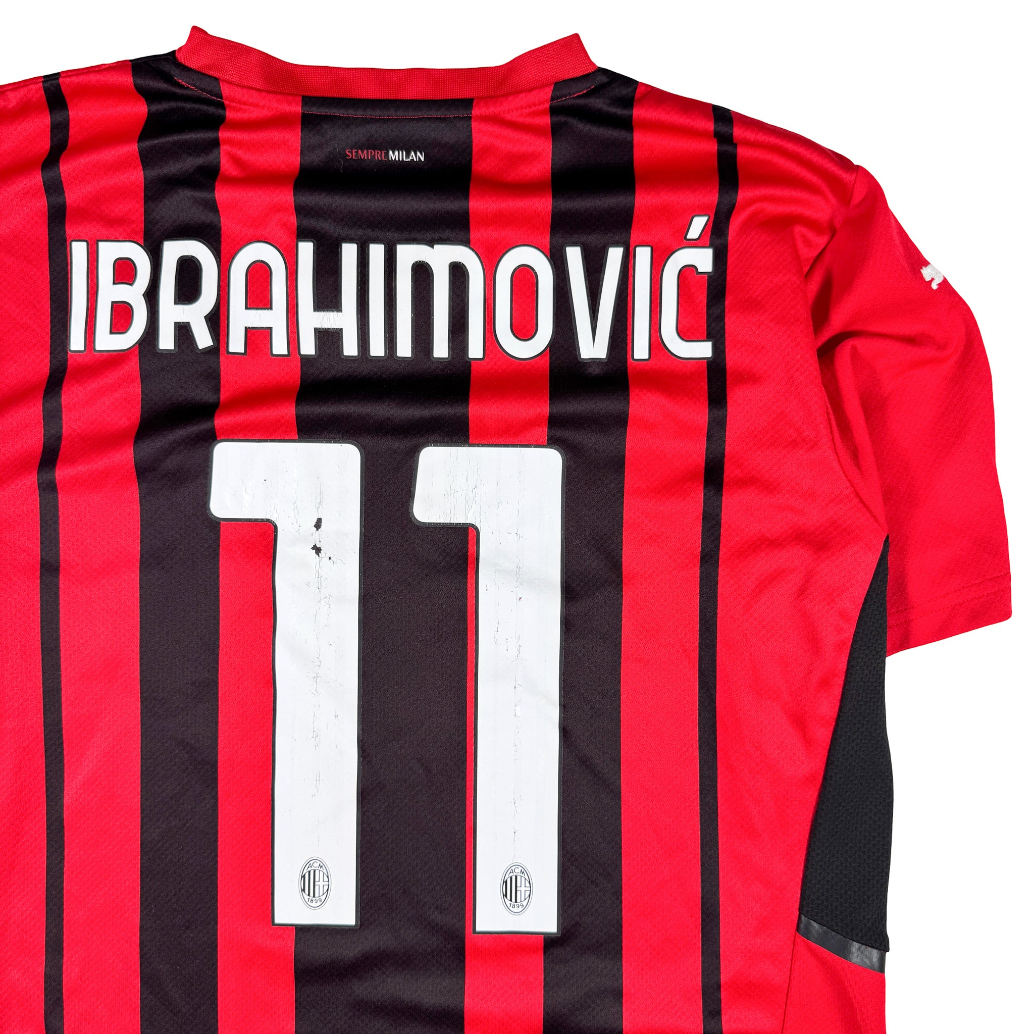 Puma AC Milan Double Stitch Jersey #11 Ibrahimovic L