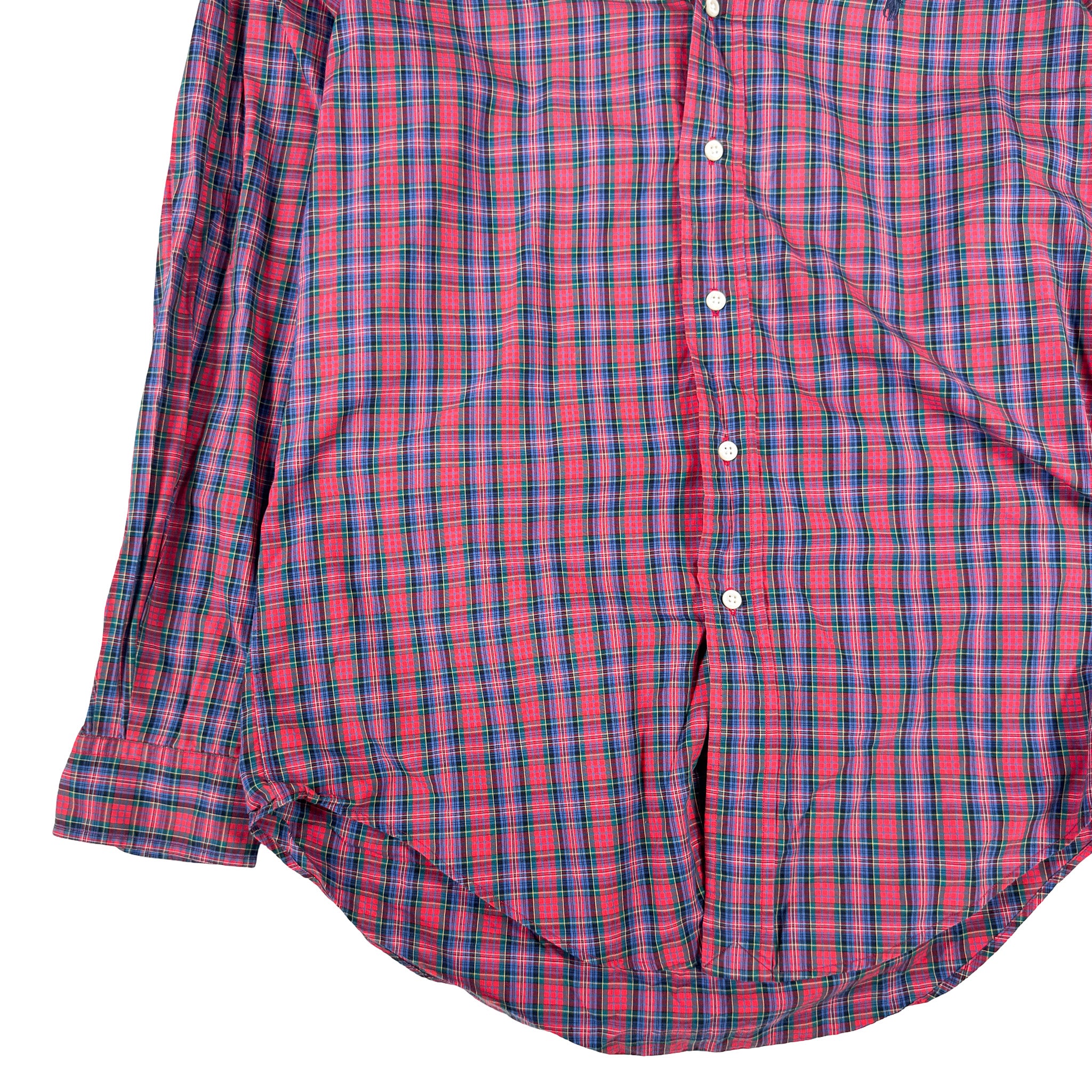 Ralph Lauren Plaid Long-sleeve Button-up