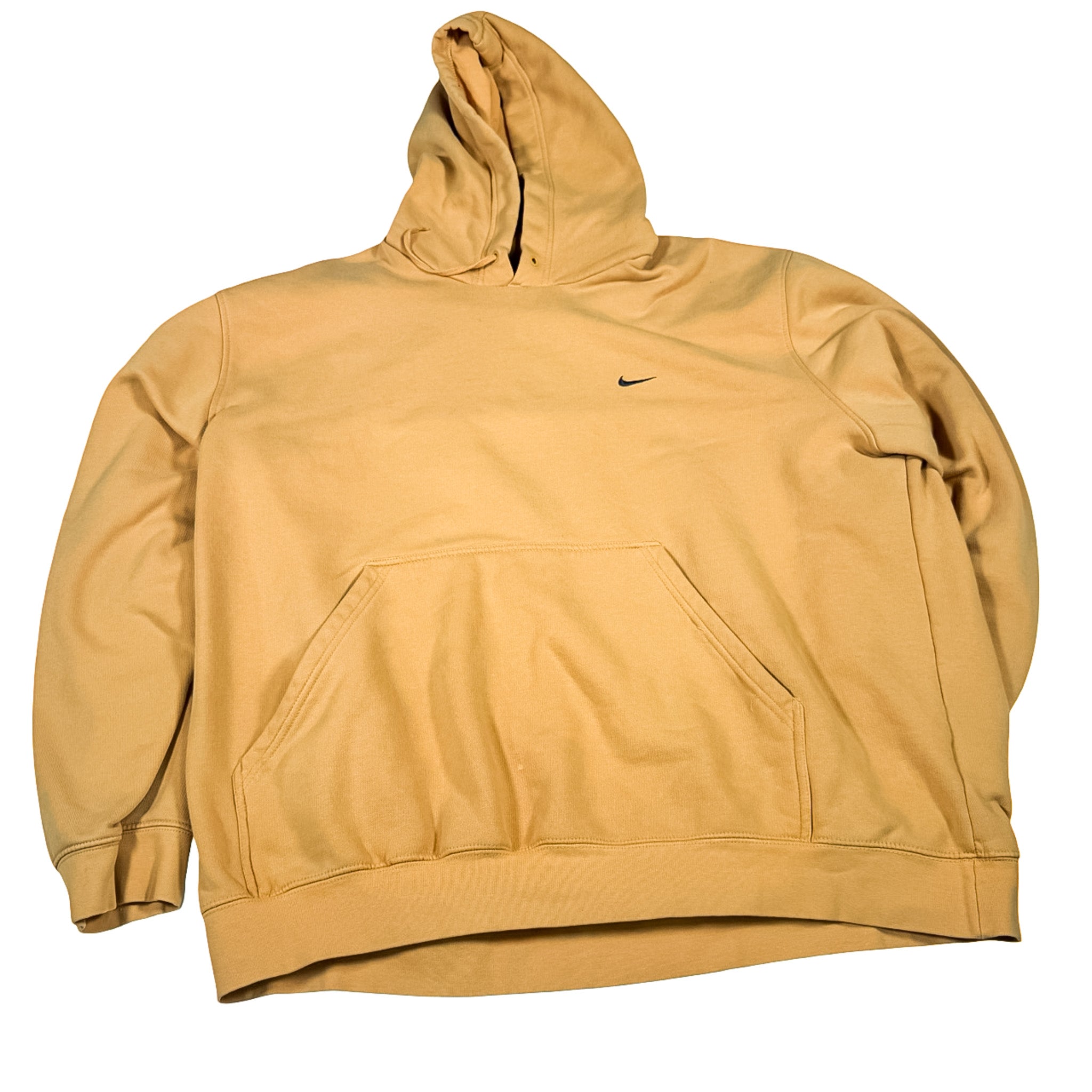 Nike Mustard Hoodie with Black Swoosh XXL