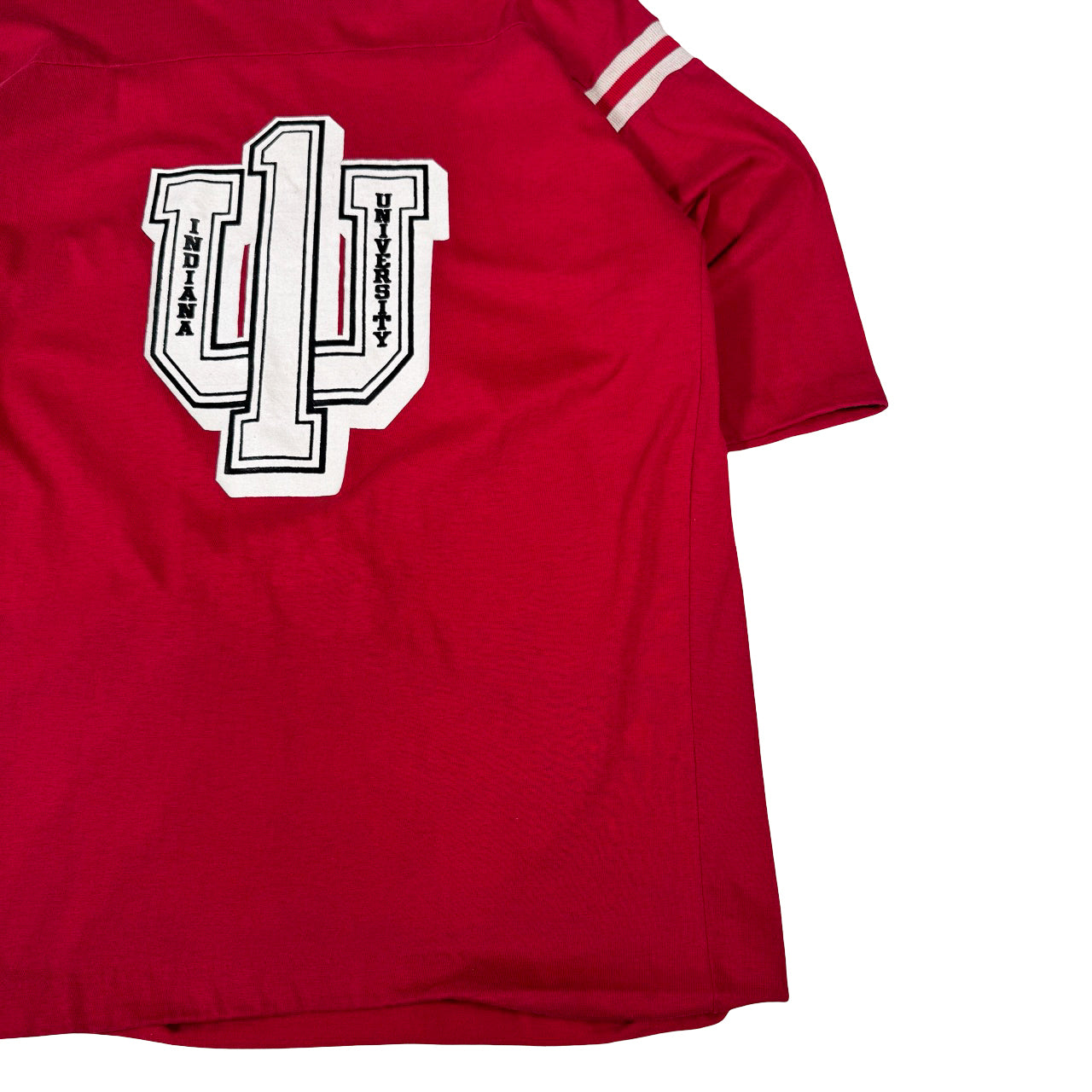 Indiana University Red T-Shirt with U1 Graphic Size 18x27