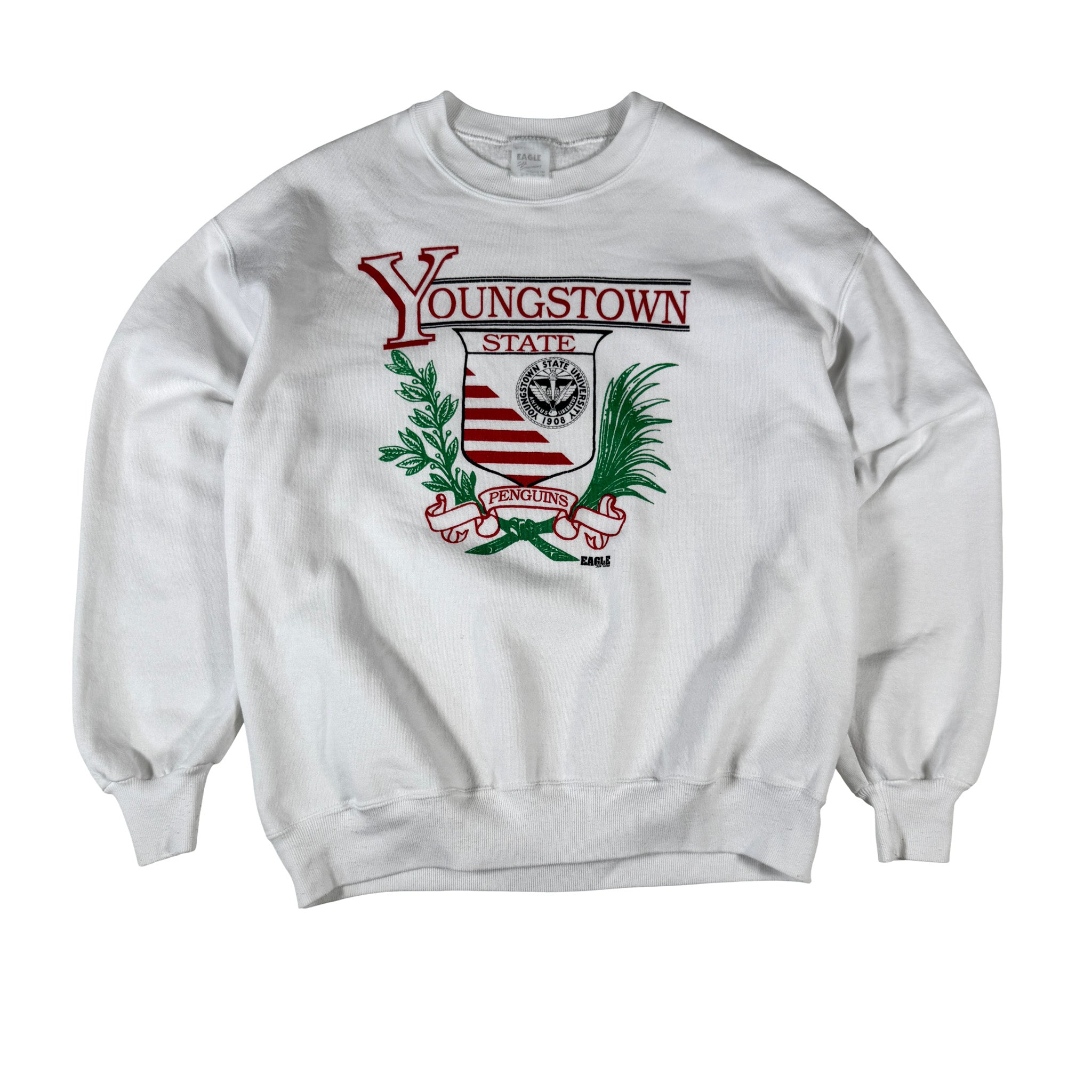 Eagle AOP Youngstown State Penguins Sweatshirt L