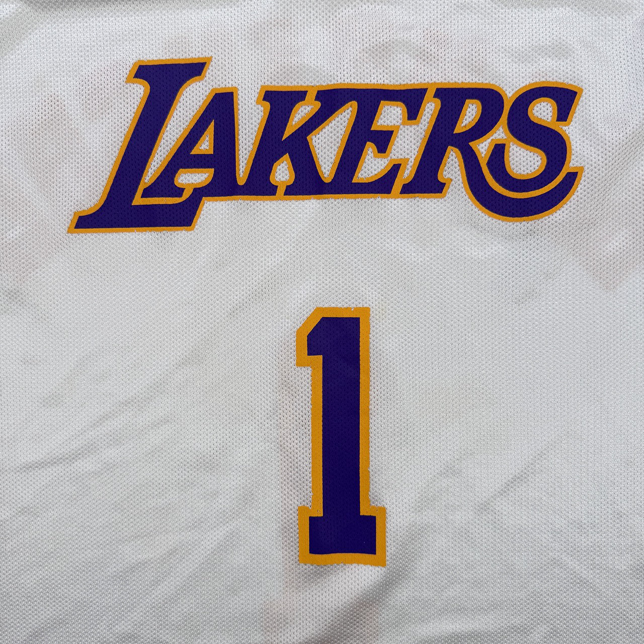 Vintage NBA Lakers Blankeship #1 Jersey XL