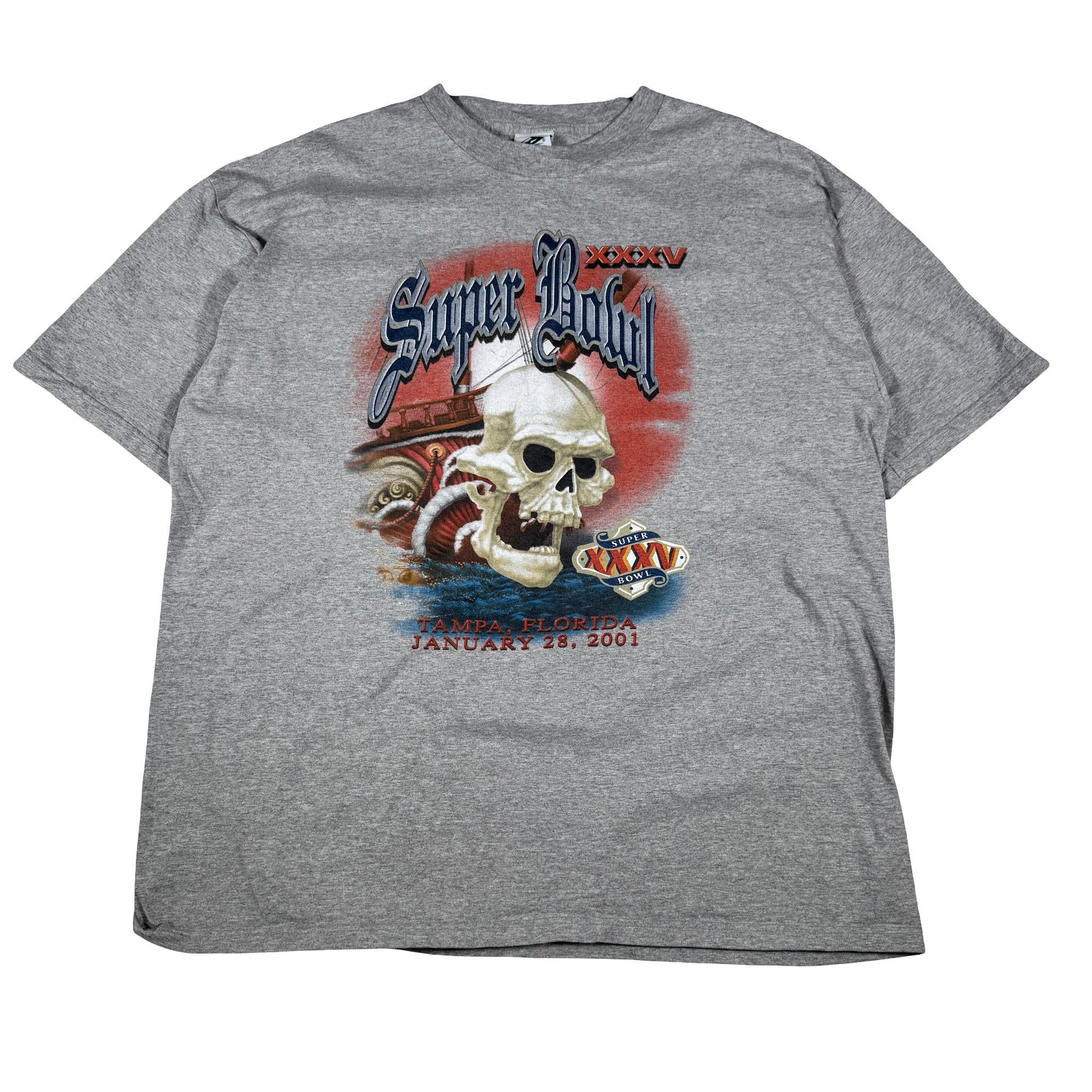 Dynasty Tampa Bay Super Bowl 35 Single Stitch Tee XXL
