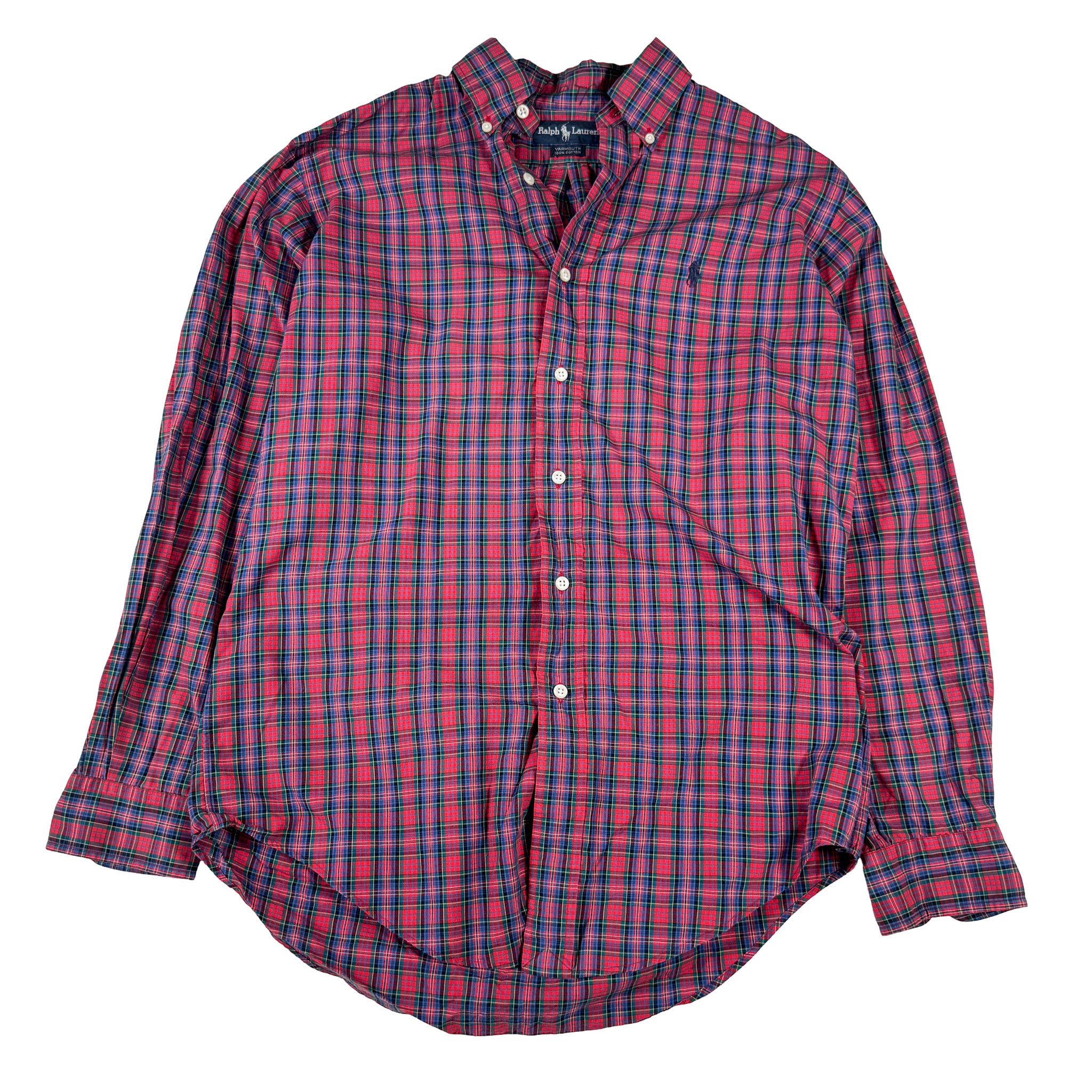 Ralph Lauren Plaid Long-sleeve Button-up