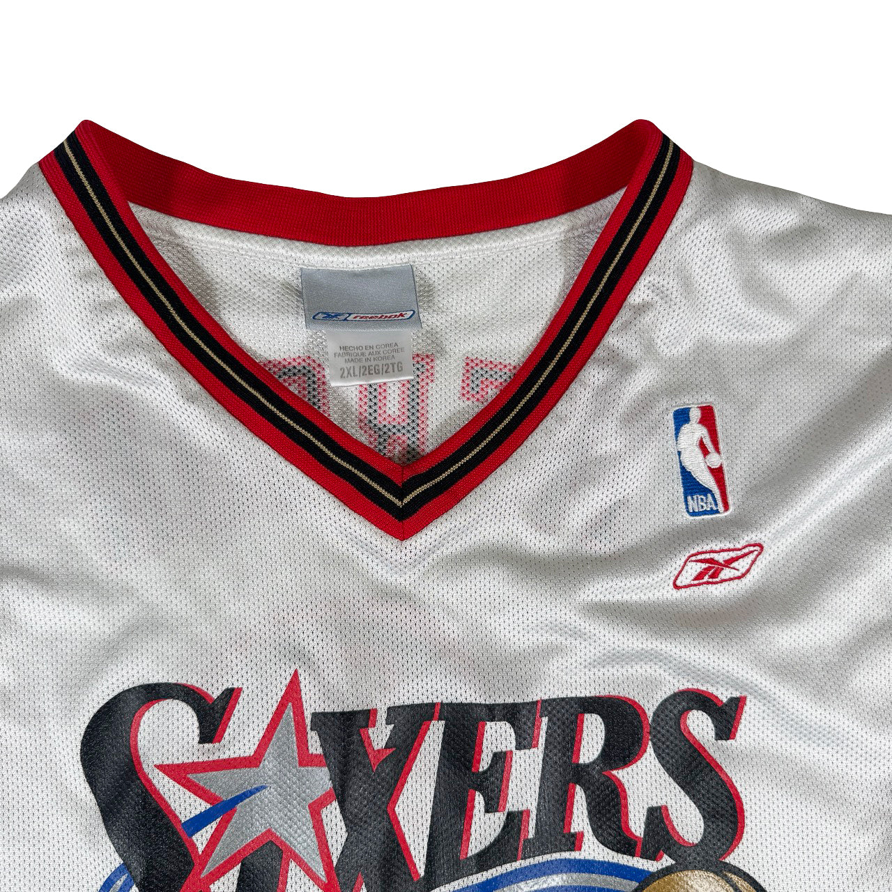 NBA Sixers Iverson Vintage Jersey XXL