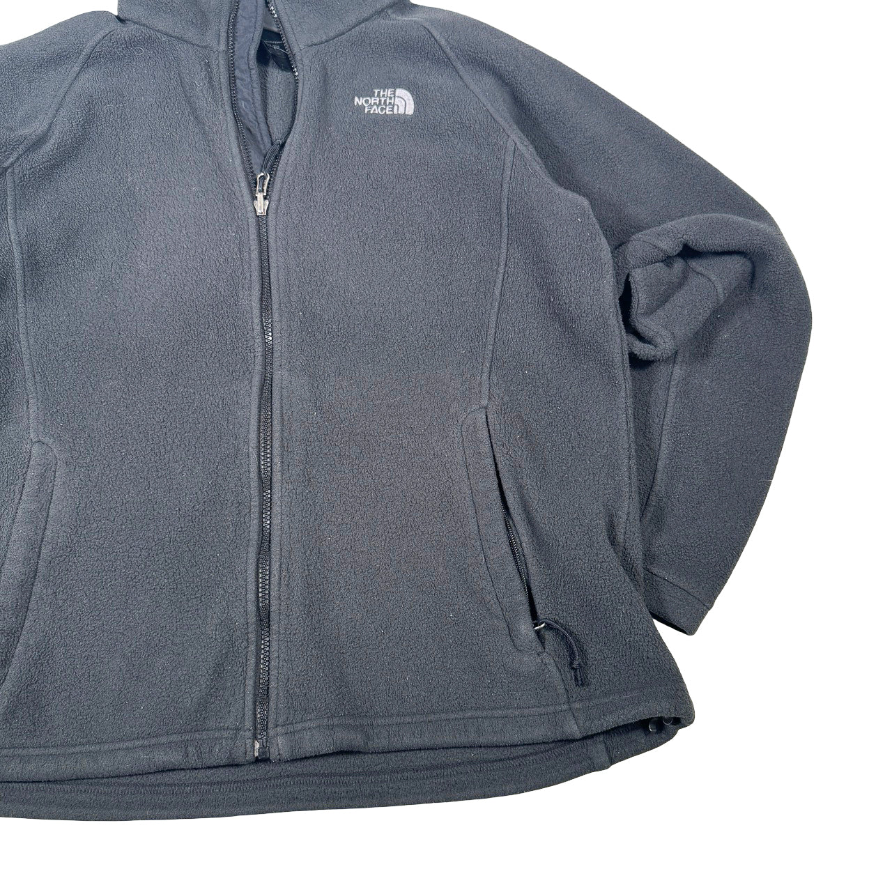 The North Face Black Fleece Zip-Up Jacket XL