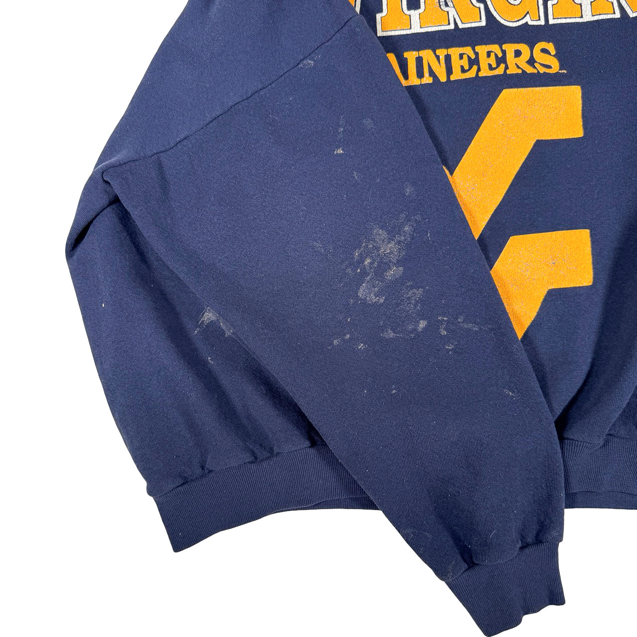 Vintage West Virginia Mountaineers Vintage Sweatshirt L