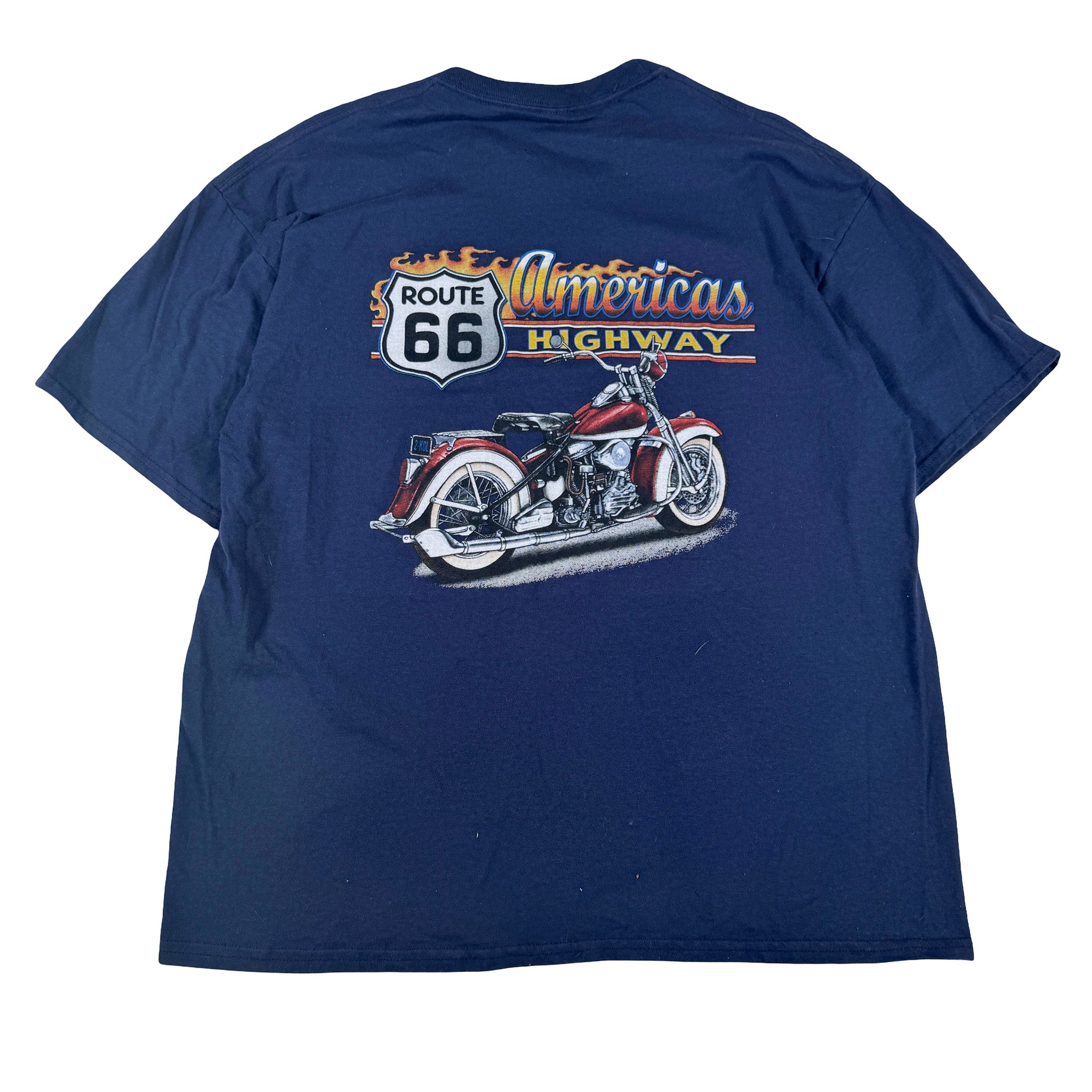Jerzees AOP Double Stitch Route 66 Kingman Arizona Tee XL