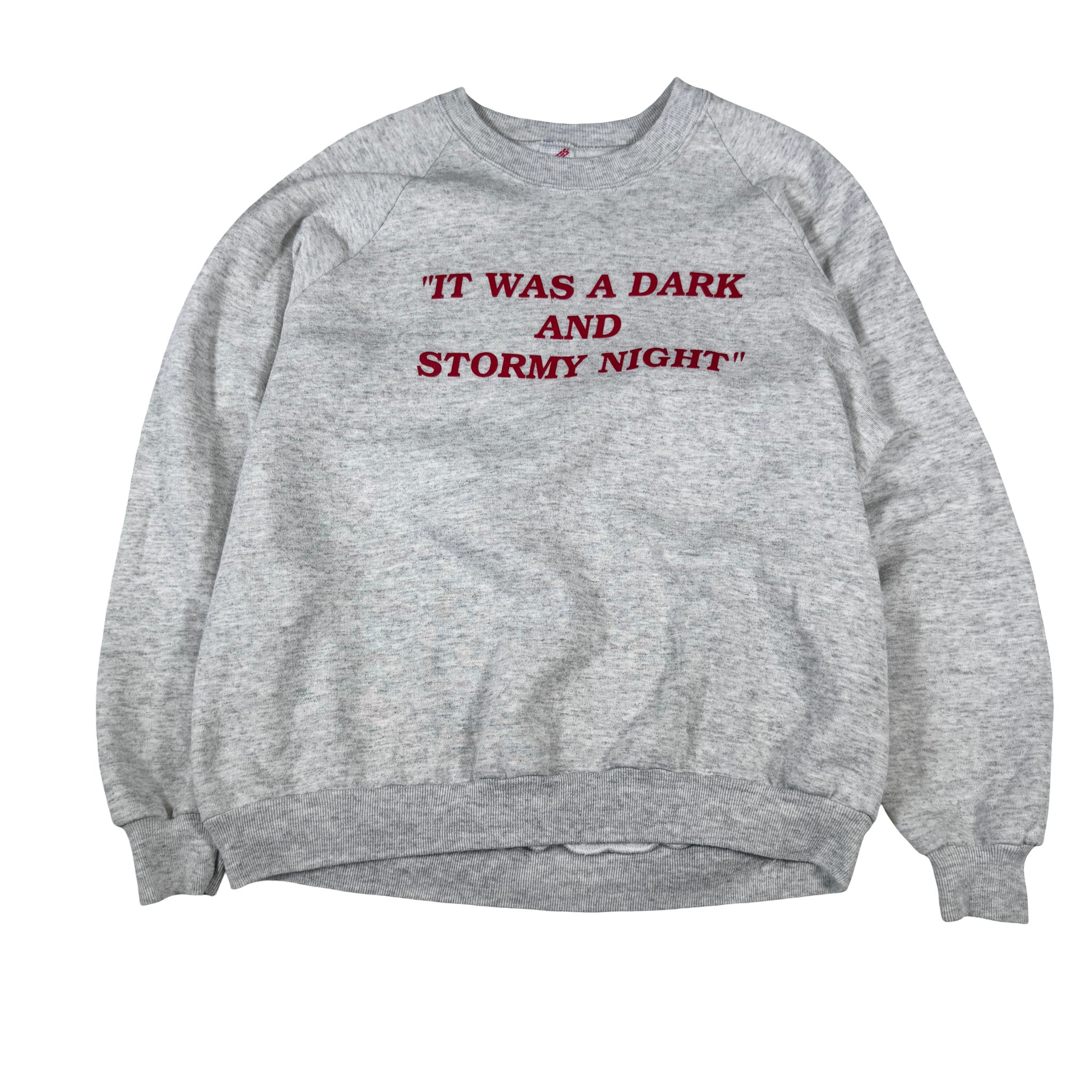 Jerzees Single Stitch Made in USA Dark and Stormy Night Sweatshirt XL