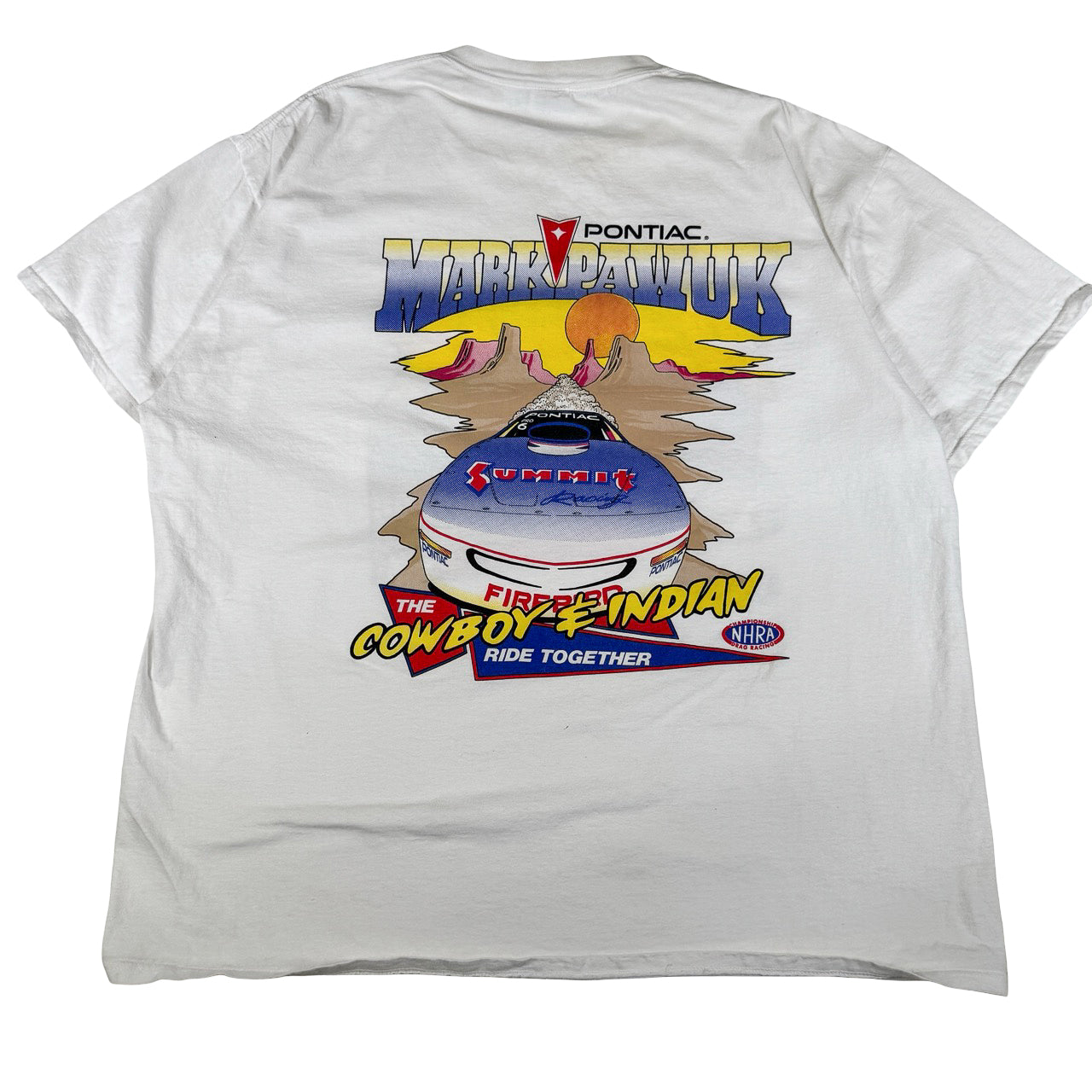 Vintage NHRA Properties Mark Pawik Vintage T-Shirt XXL