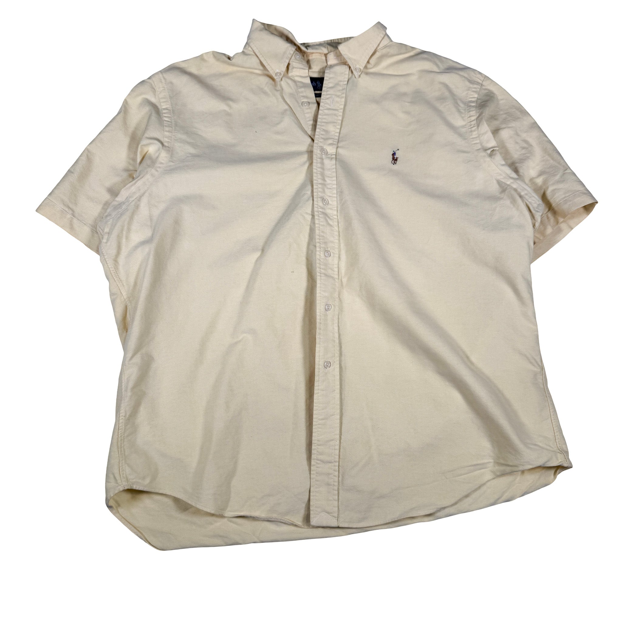 Ralph Lauren Single Stitch Button-up XXL