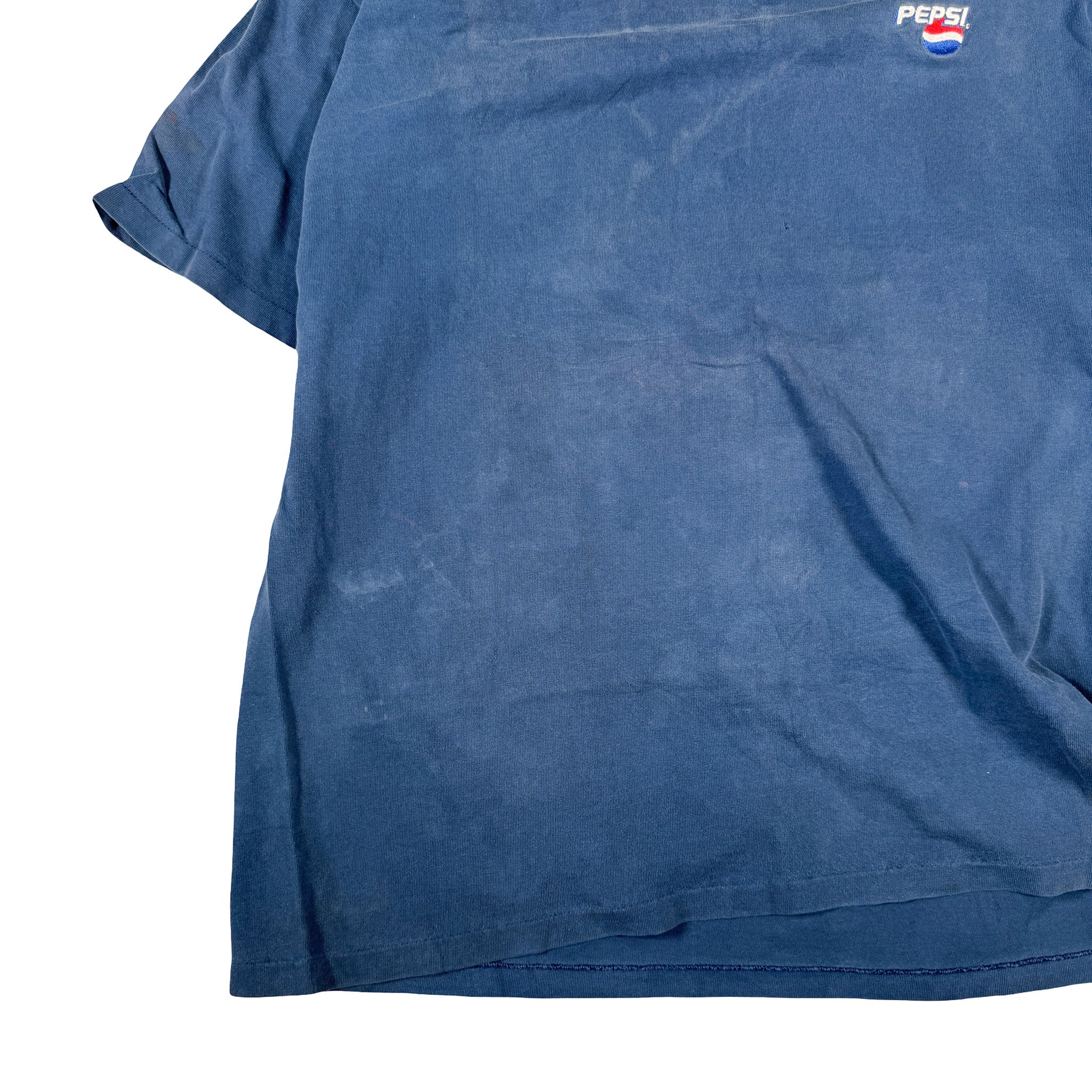 Pepsi Single Stitch Embroidered Tee