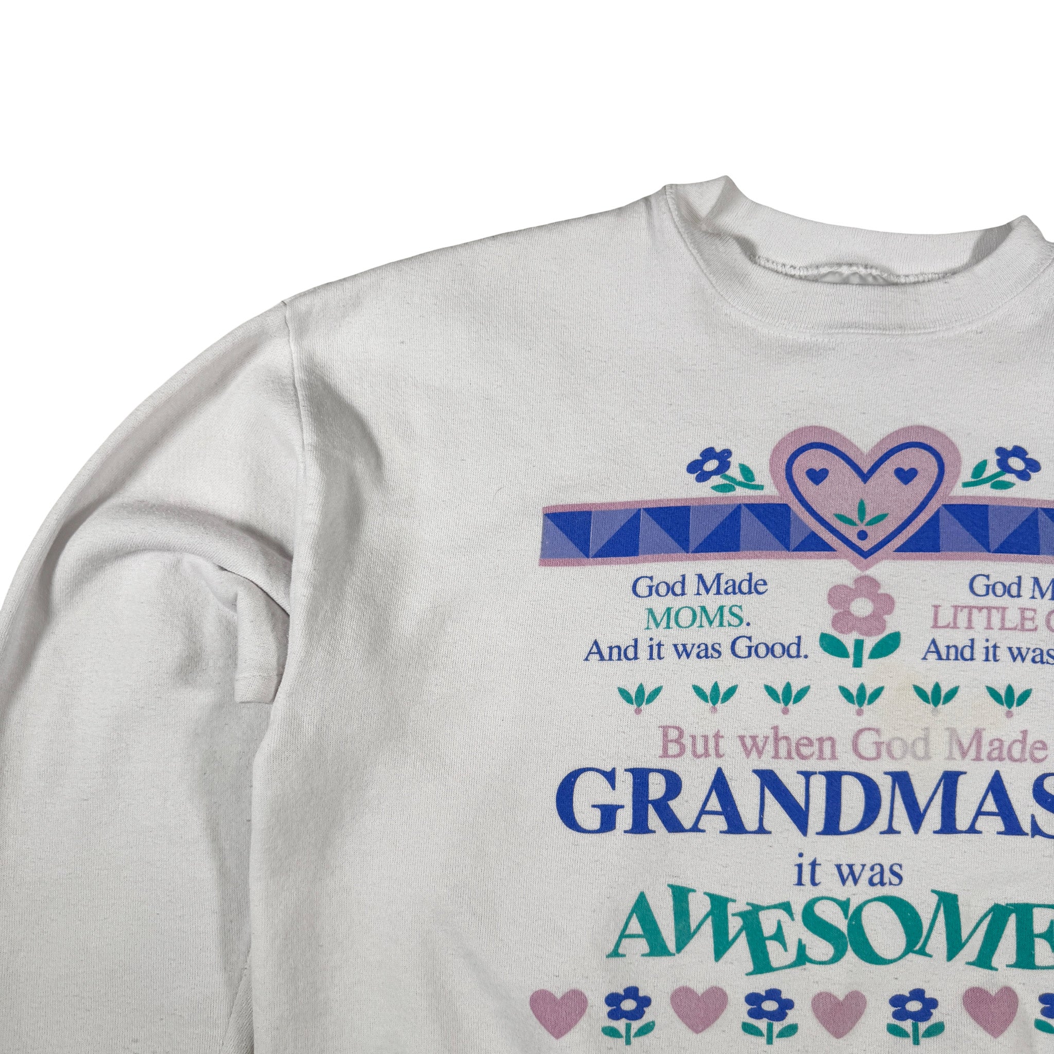 Tultex Single Stitch Made in USA Titus 2:3-5 AOP Sweatshirt L