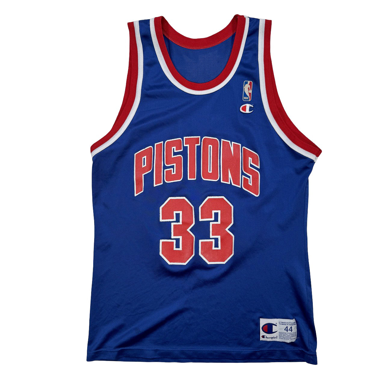 Vintage NBA Detroit Pistons Hill Jersey
