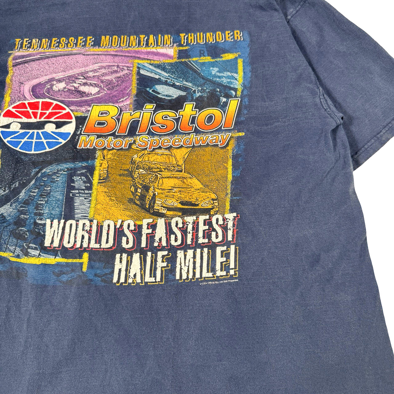 NASCAR Bristol Motor Speedway Navy T-Shirt Size XXL
