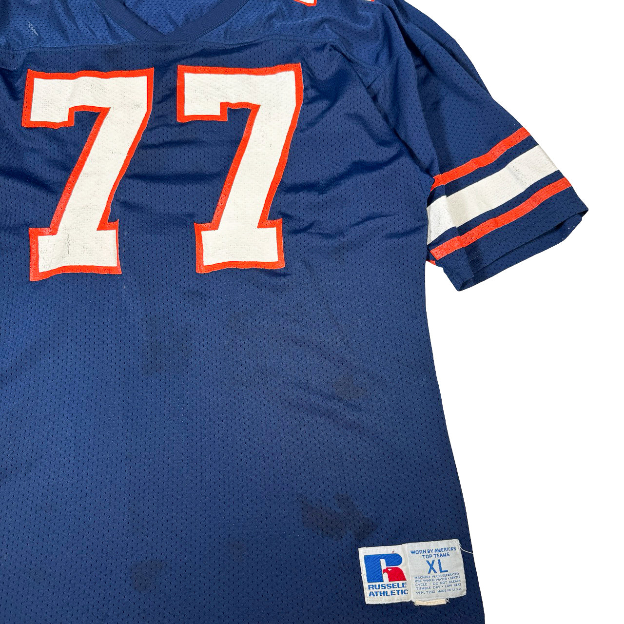 Russell Athletic #77 Jersey Navy XL