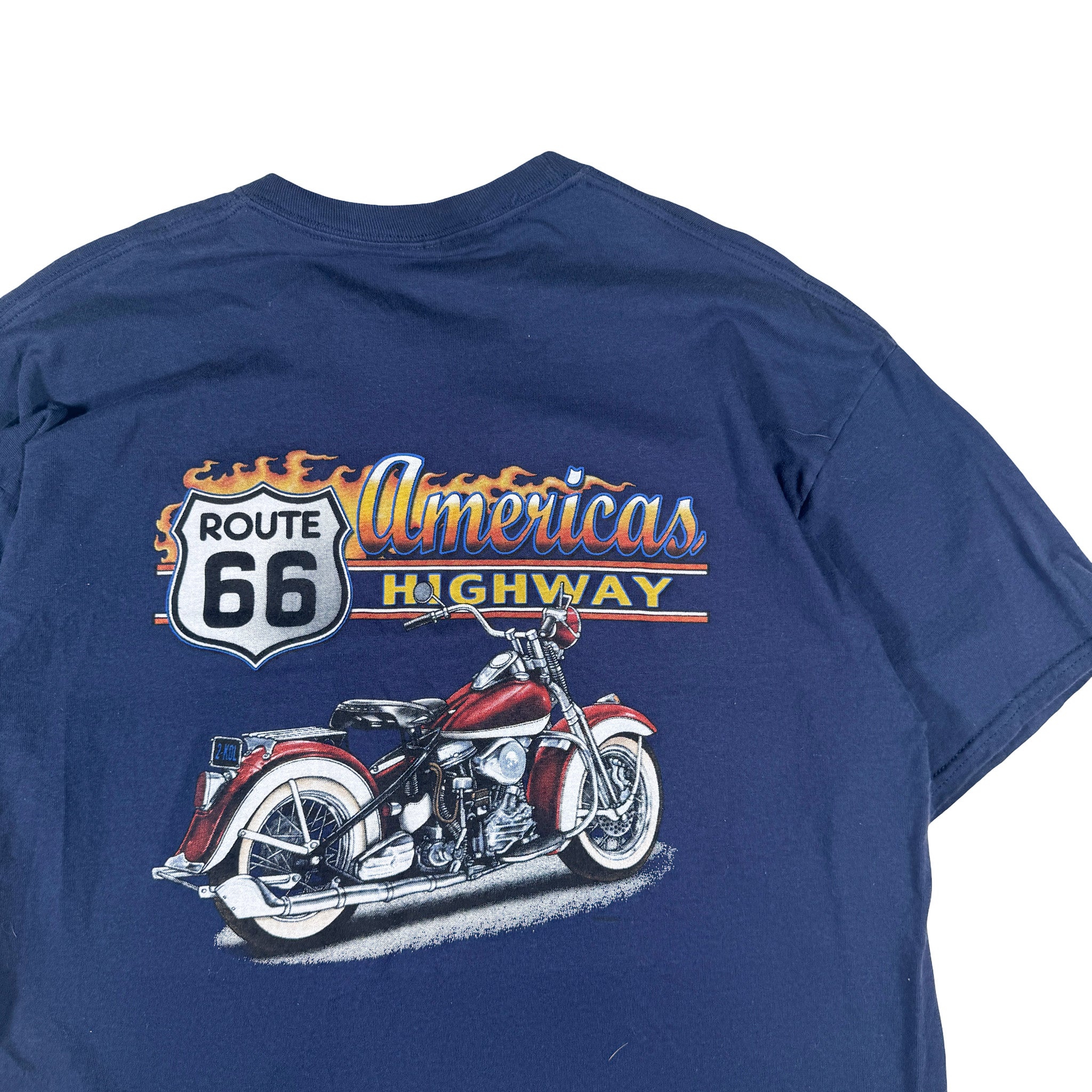 Jerzees AOP Double Stitch Route 66 Kingman Arizona Tee XL
