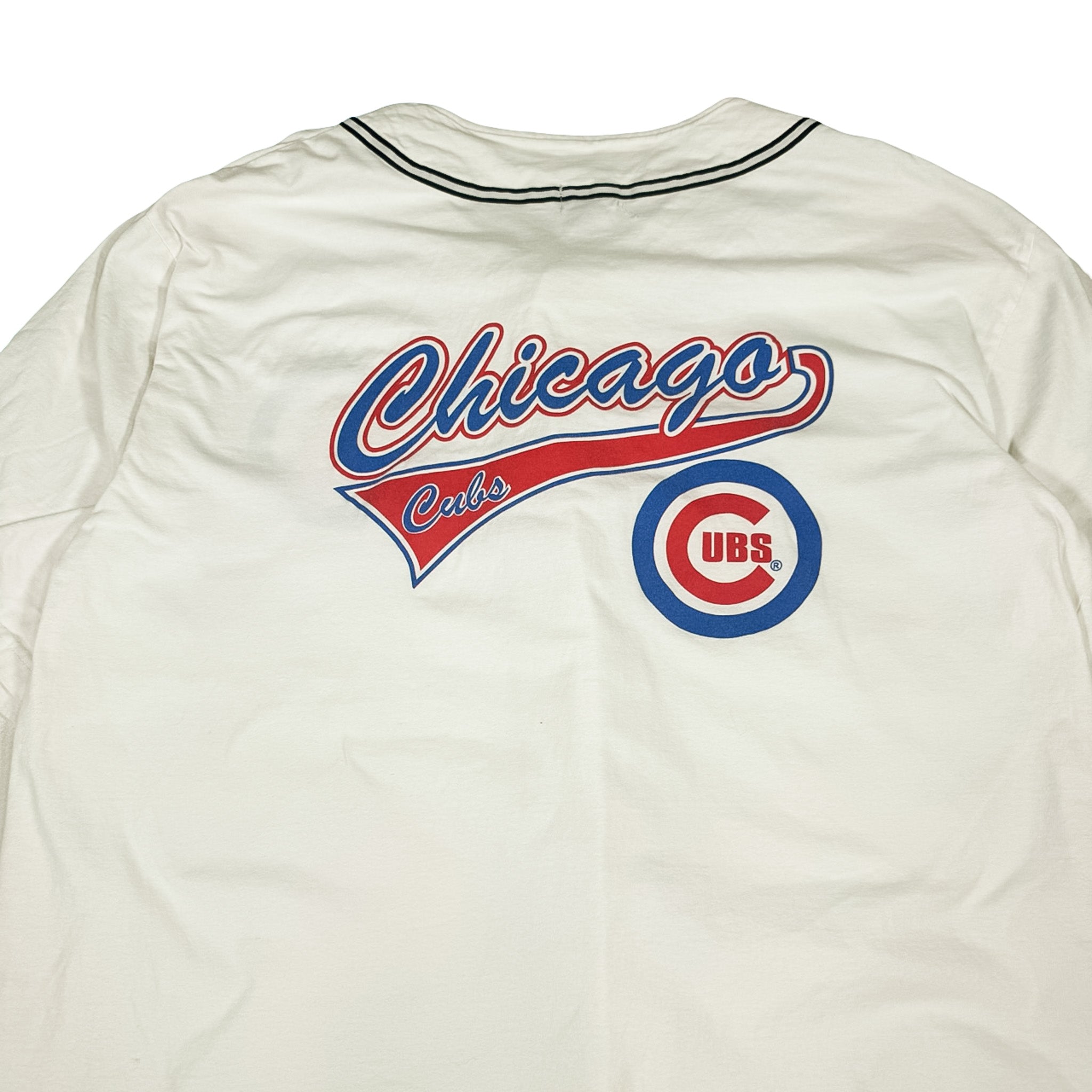 MLB Chicago Cubs Cotton Jersey White XL