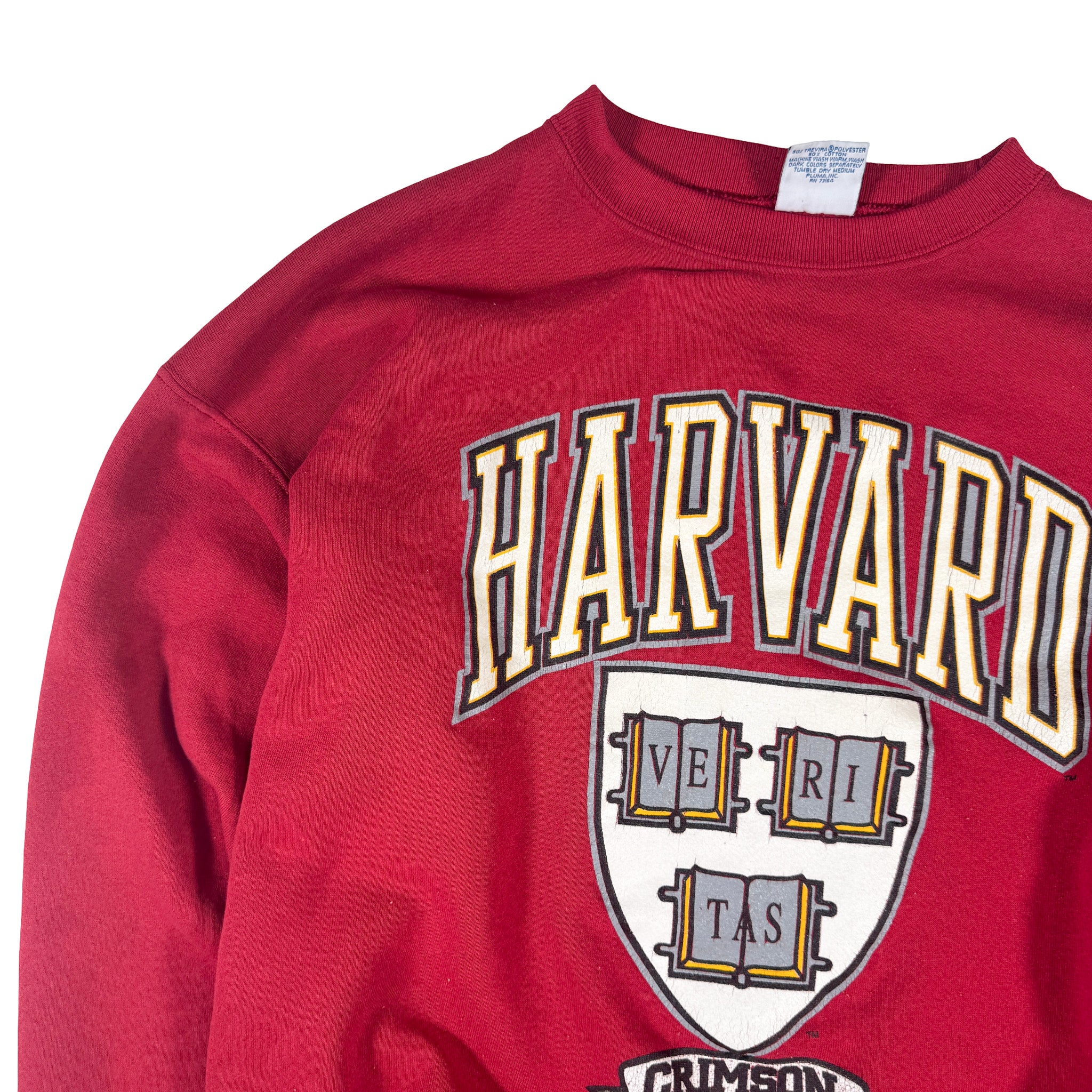 Santee Sweats Harvard Crimson Made in USA AOP Sweatshirt XL