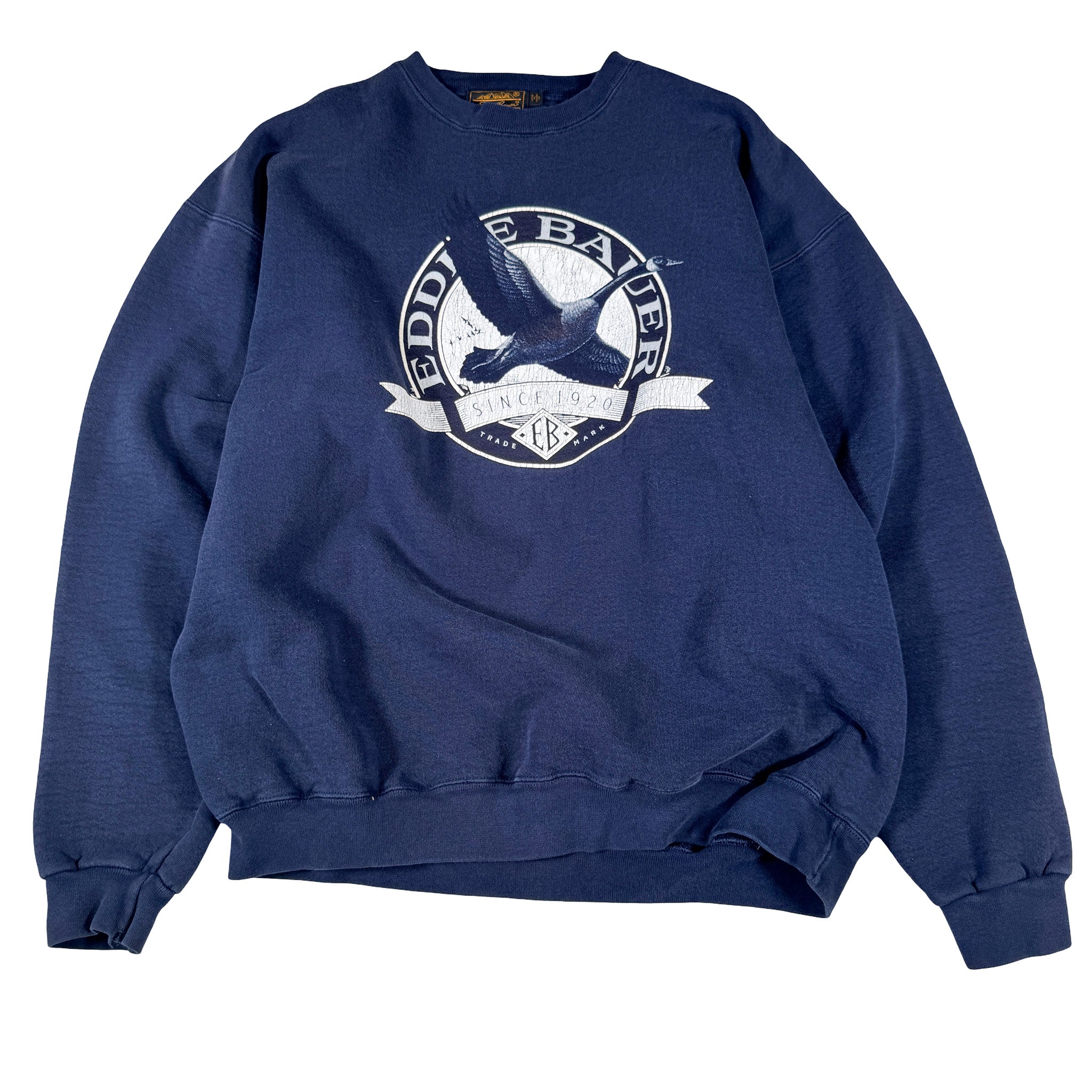 Eddie Bauer Goose Made in USA Double Stitch Sweatshirt XL