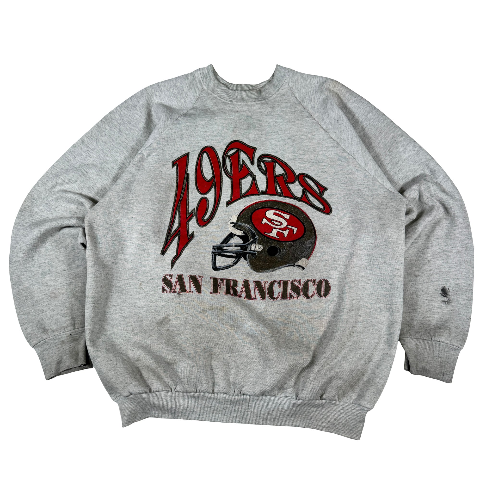 Fruit of the Loom Single Stitch Made in USA 49ers Sweatshirt XL