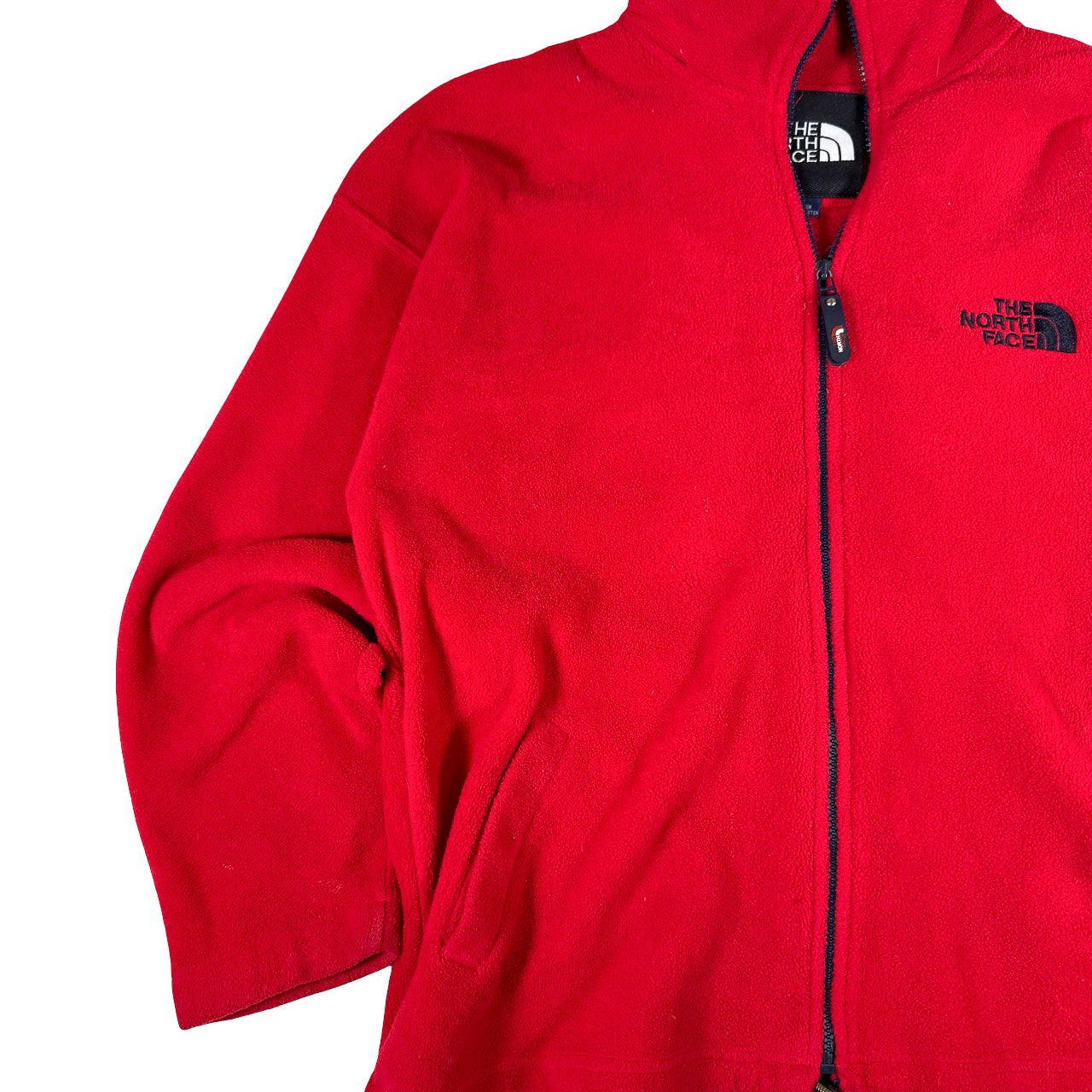 North Face Red Vintage Sweatshirt L