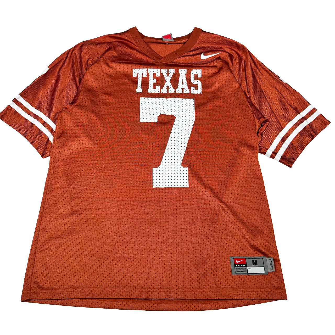 Texas Jersey #7 Texas A&M Orange Jersey Size M