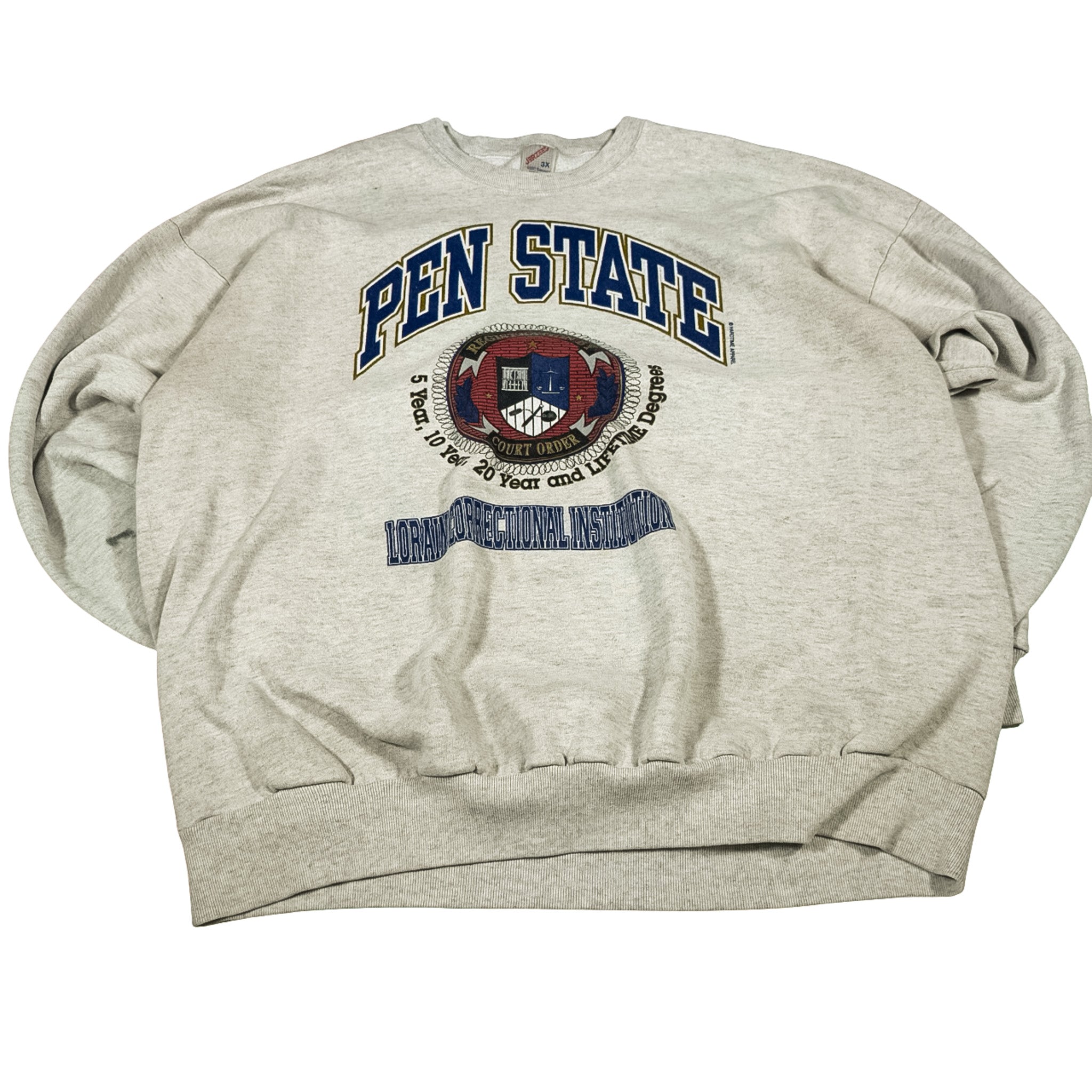 Jerzees Penn State Lorain Correctional Institution Sweatshirt XXXL