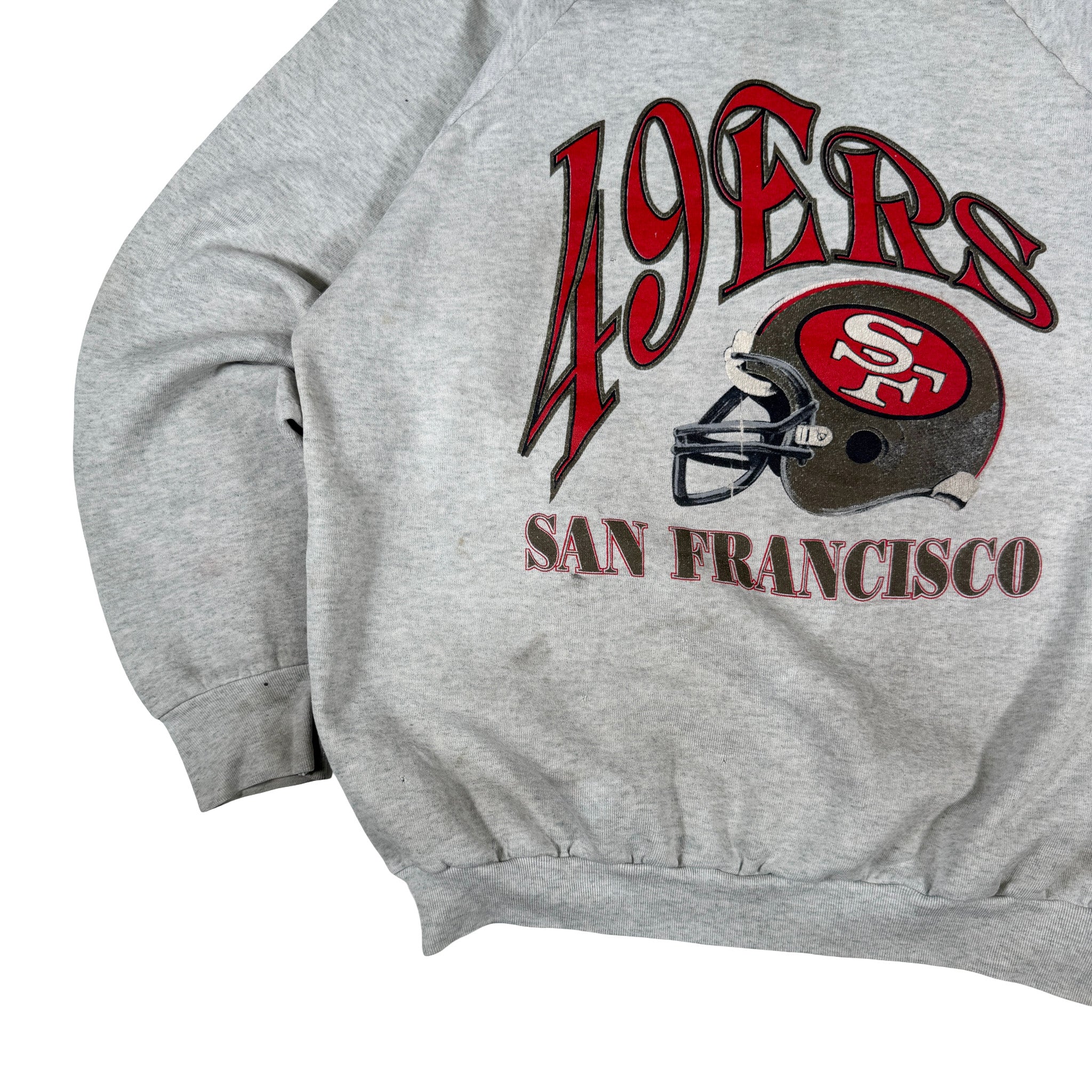 Fruit of the Loom Single Stitch Made in USA 49ers Sweatshirt XL