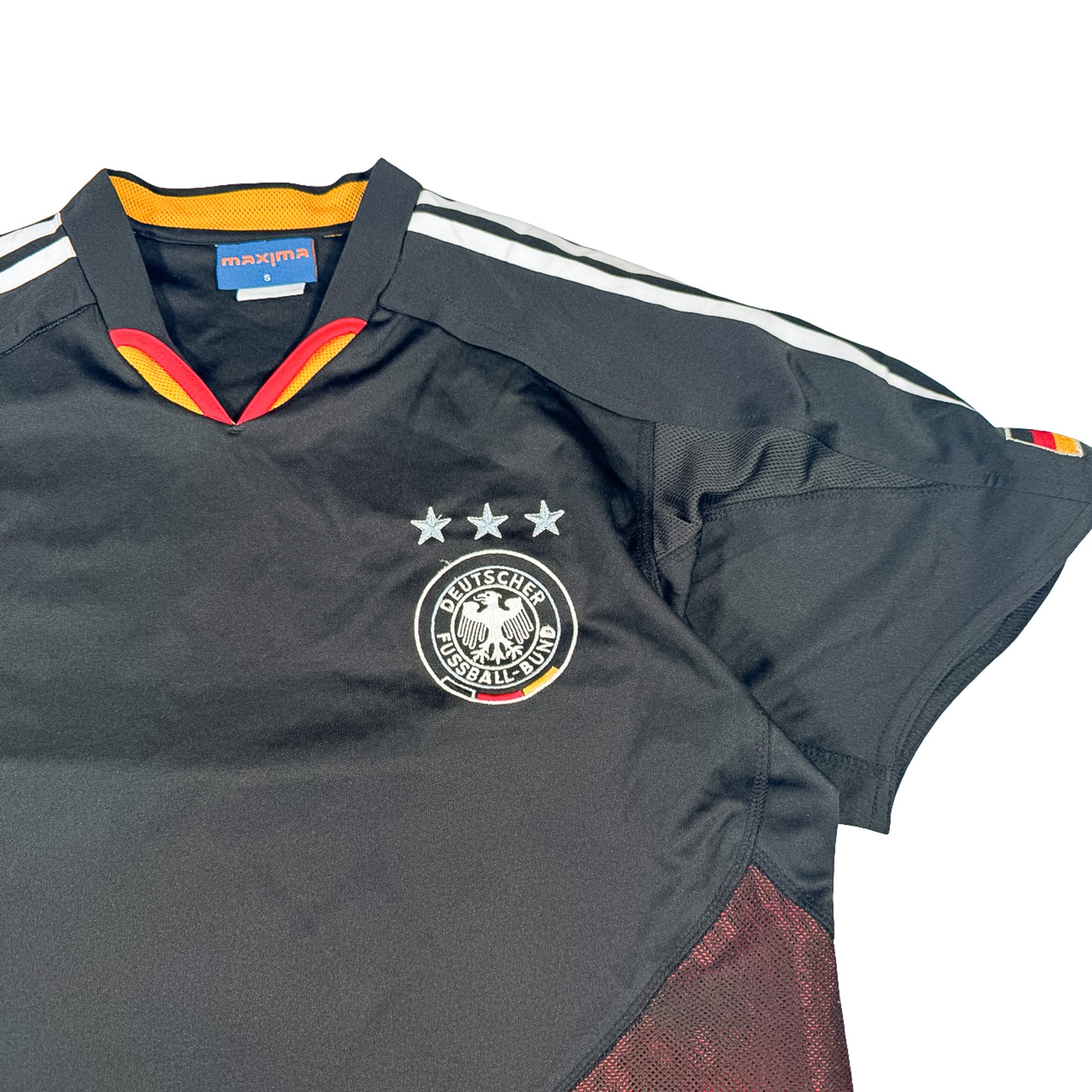 Maxima German Jersey Black/Red T-Shirt Size S