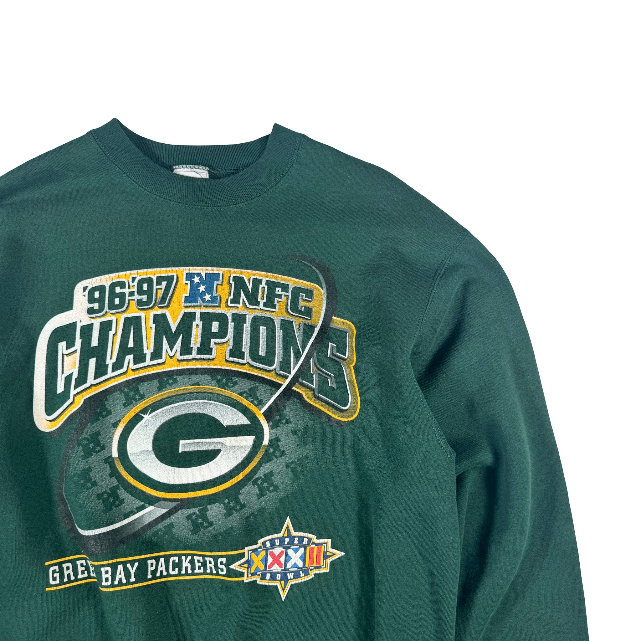 Pro Player Green Bay Packers Made in USA AOP Sweatshirt L