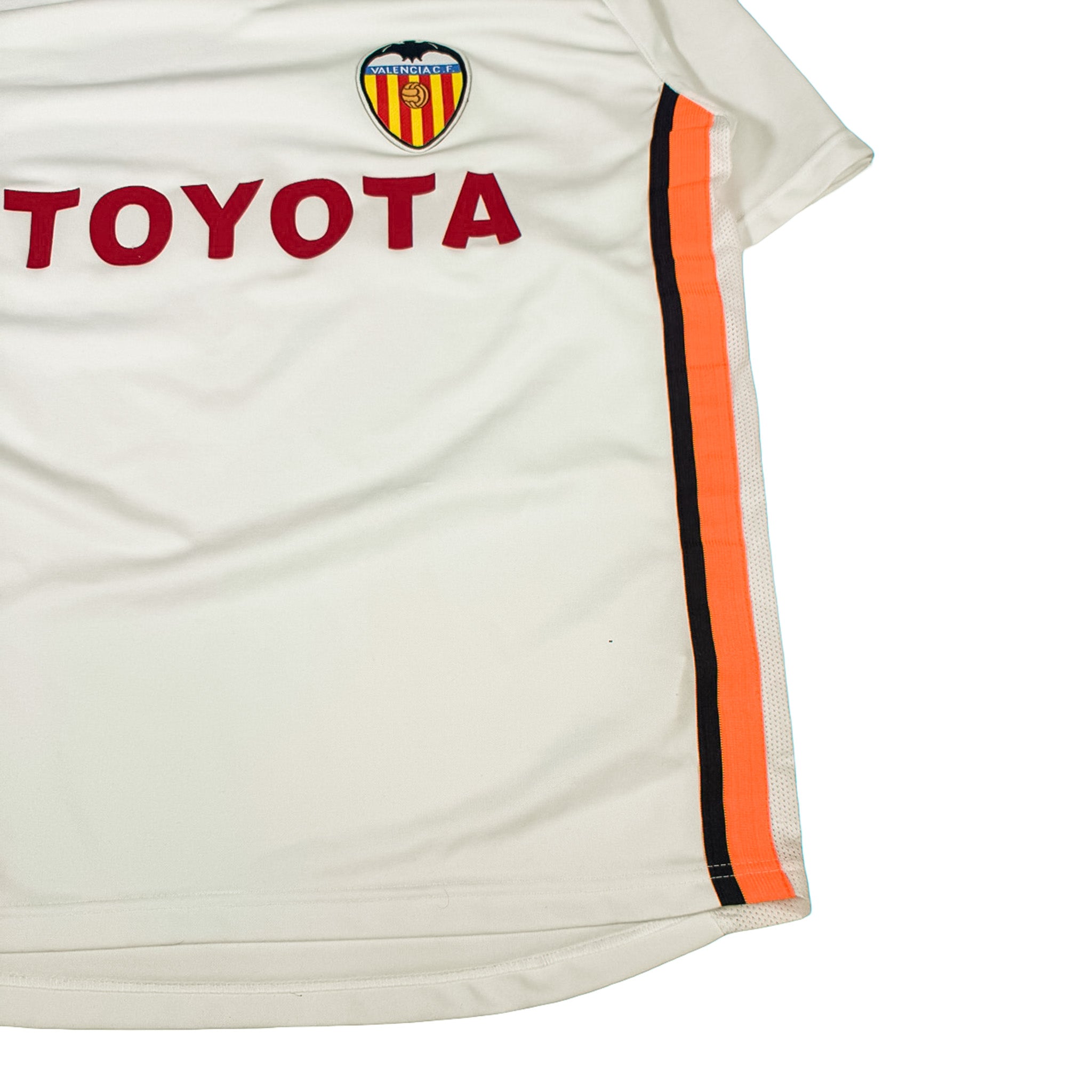 Maxima Valencia CF Toyota Nameless Jersey White Size M