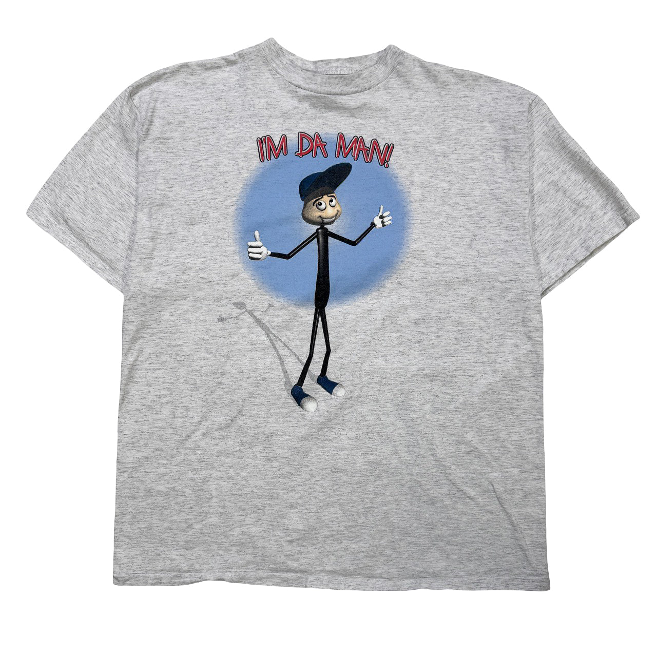Vintage Im Da Man 00s Y2K Tee XL