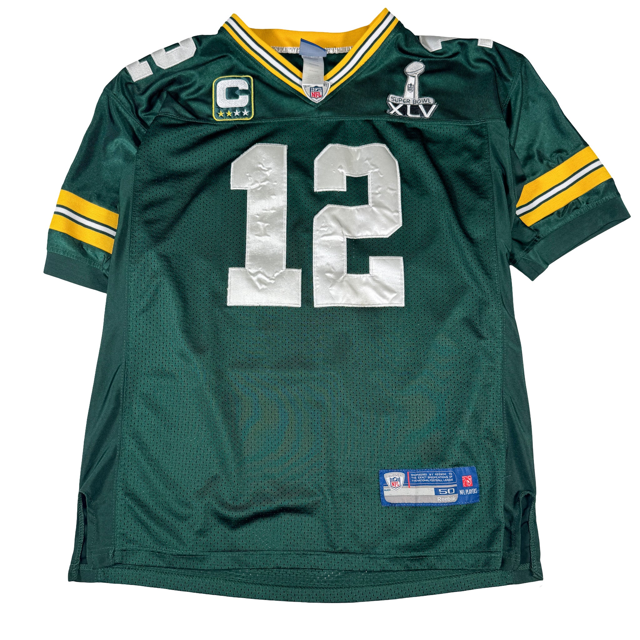 NFL Green Bay Packers Aaron Rodgers #12 Jersey Tagless