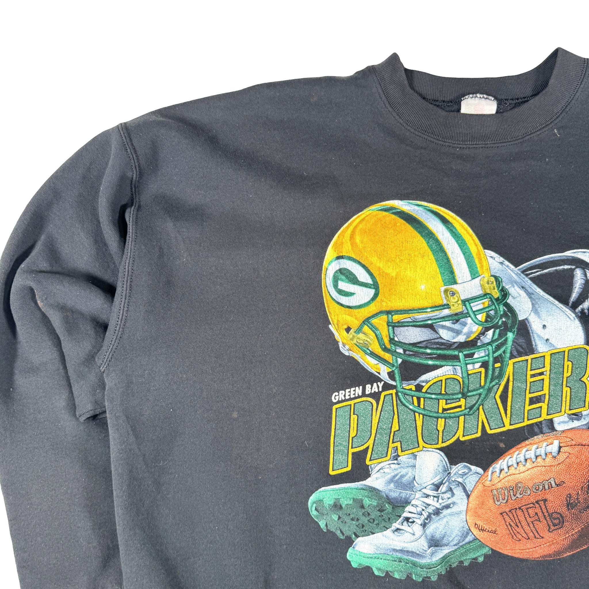 Green Bay Packers Single Stitch Sweatshirt XXL