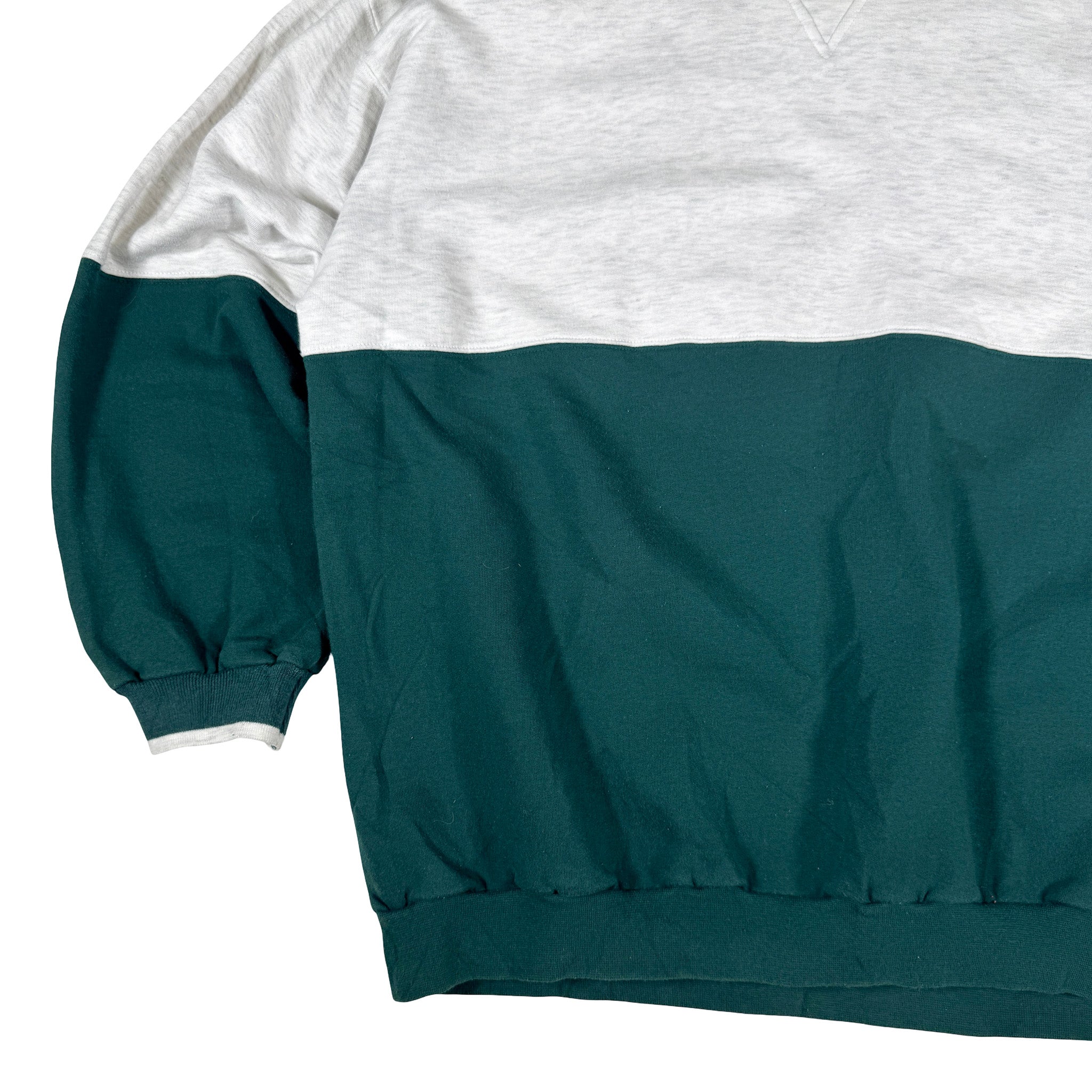 EZ Gear Single Stitch Two Tone Crewneck Sweatshirt