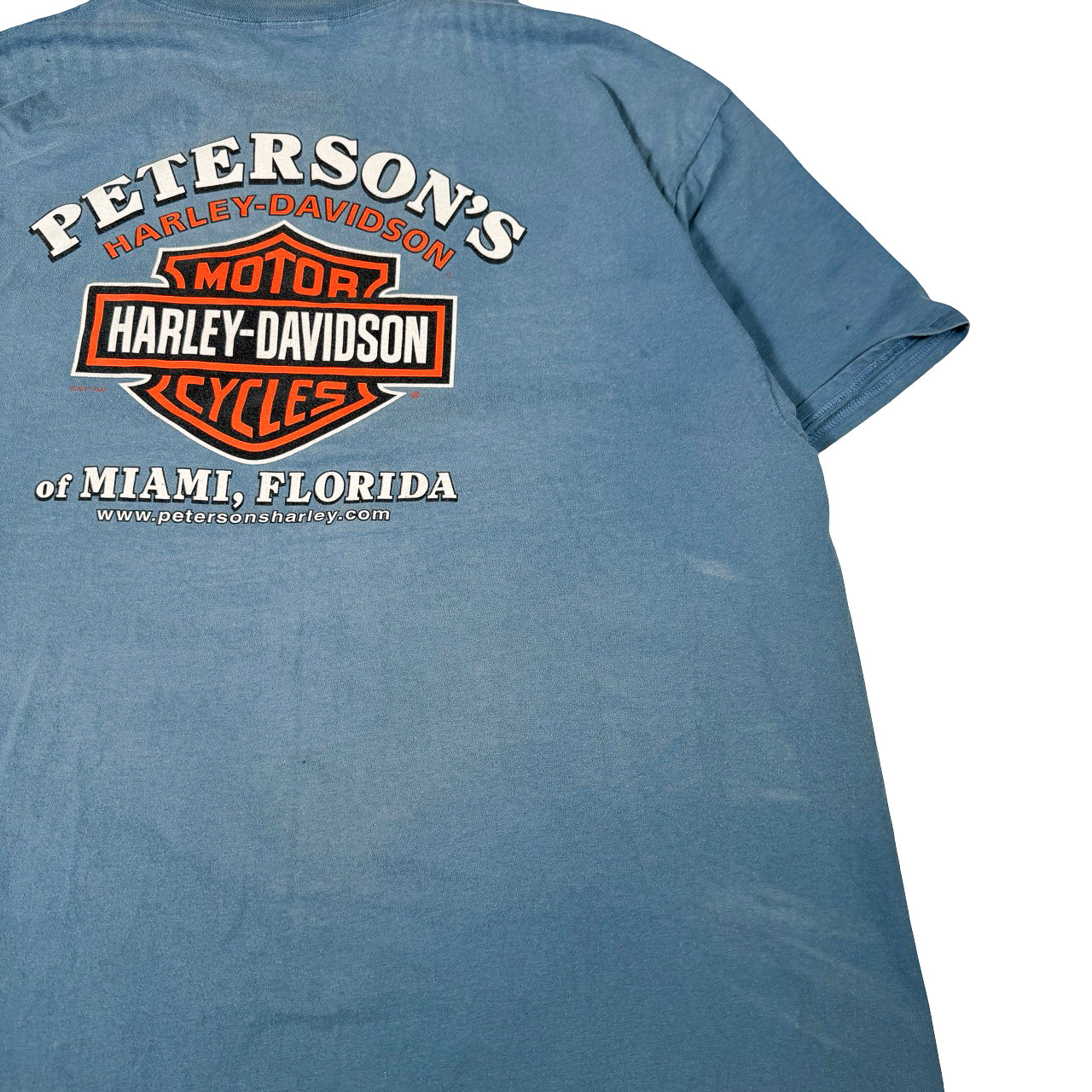Harley Davidson Petersons Miami Florida T-Shirt XXL