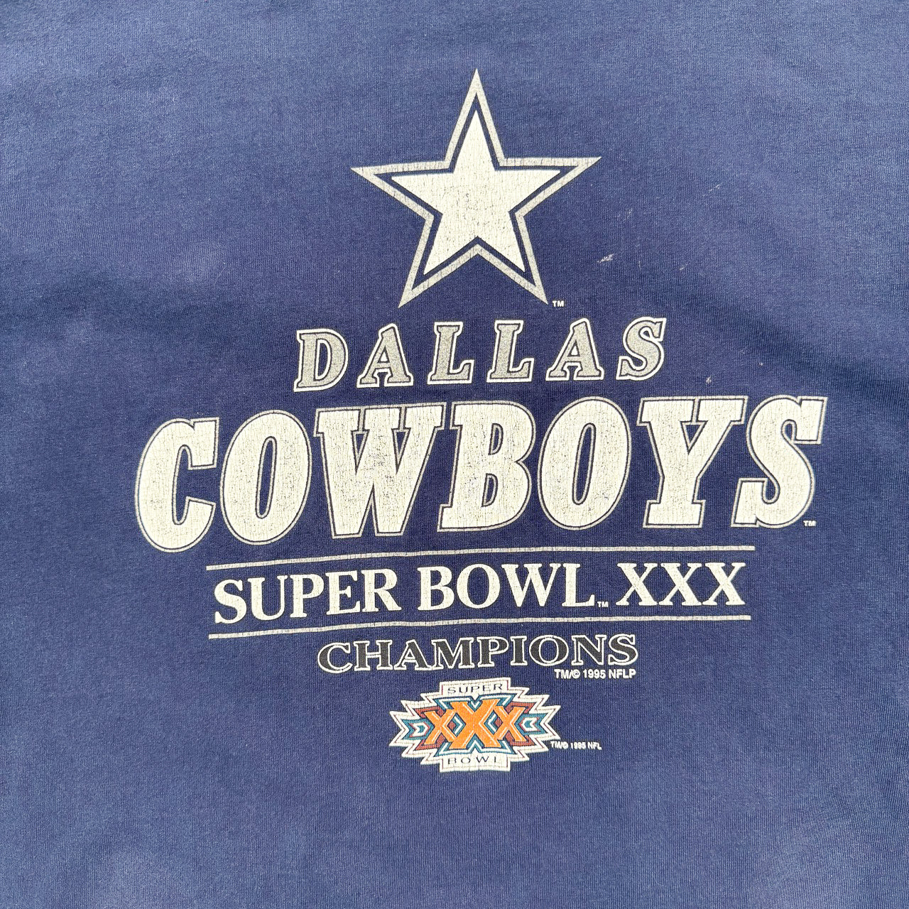 Vintage NFL Dallas Cowboys Super Bowl Champions Tee XXL