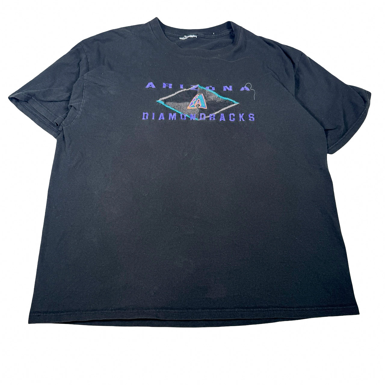 Arizona Diamondbacks Black T-Shirt Multi Colour A Logo XL