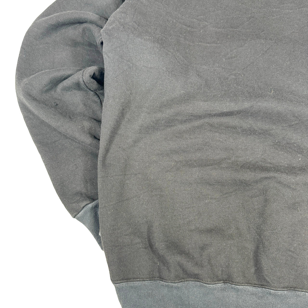 Americas Finest Black Crewneck — Mid-2000s Plain Sweatshirt XL